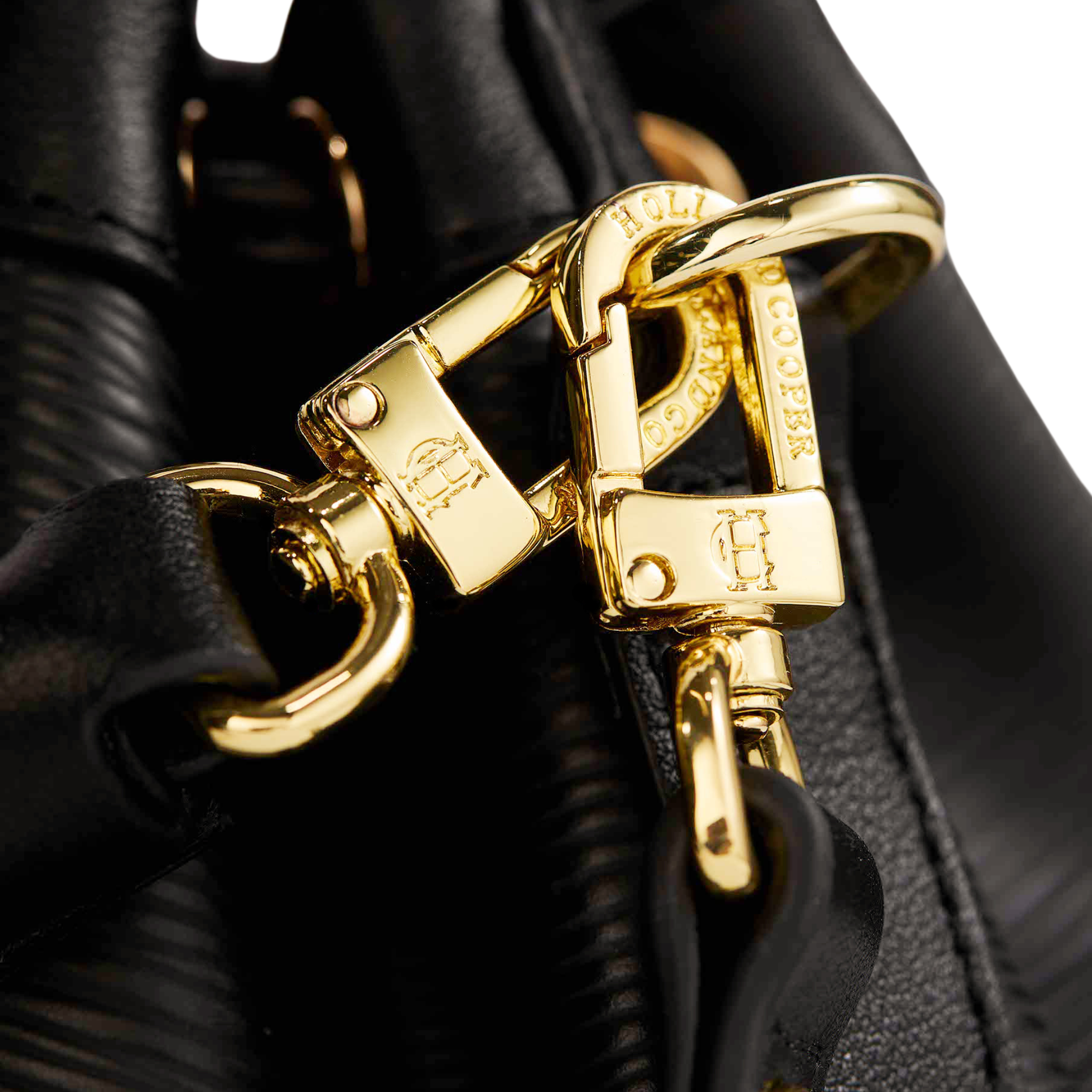 Abbot Bucket Bag Textured Black