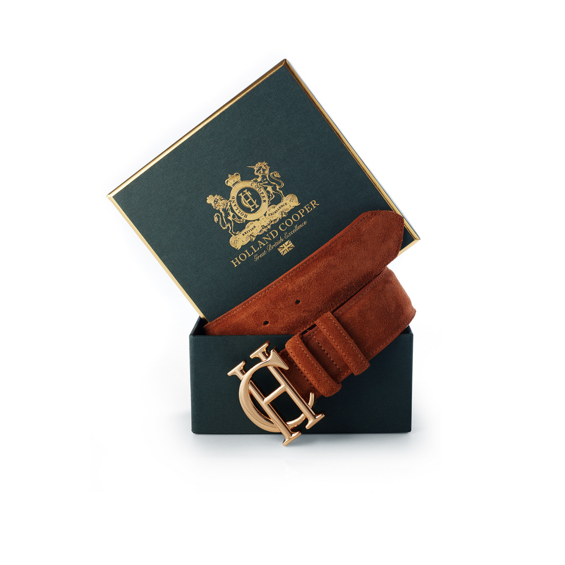 HC Classic Belt Tan Suede