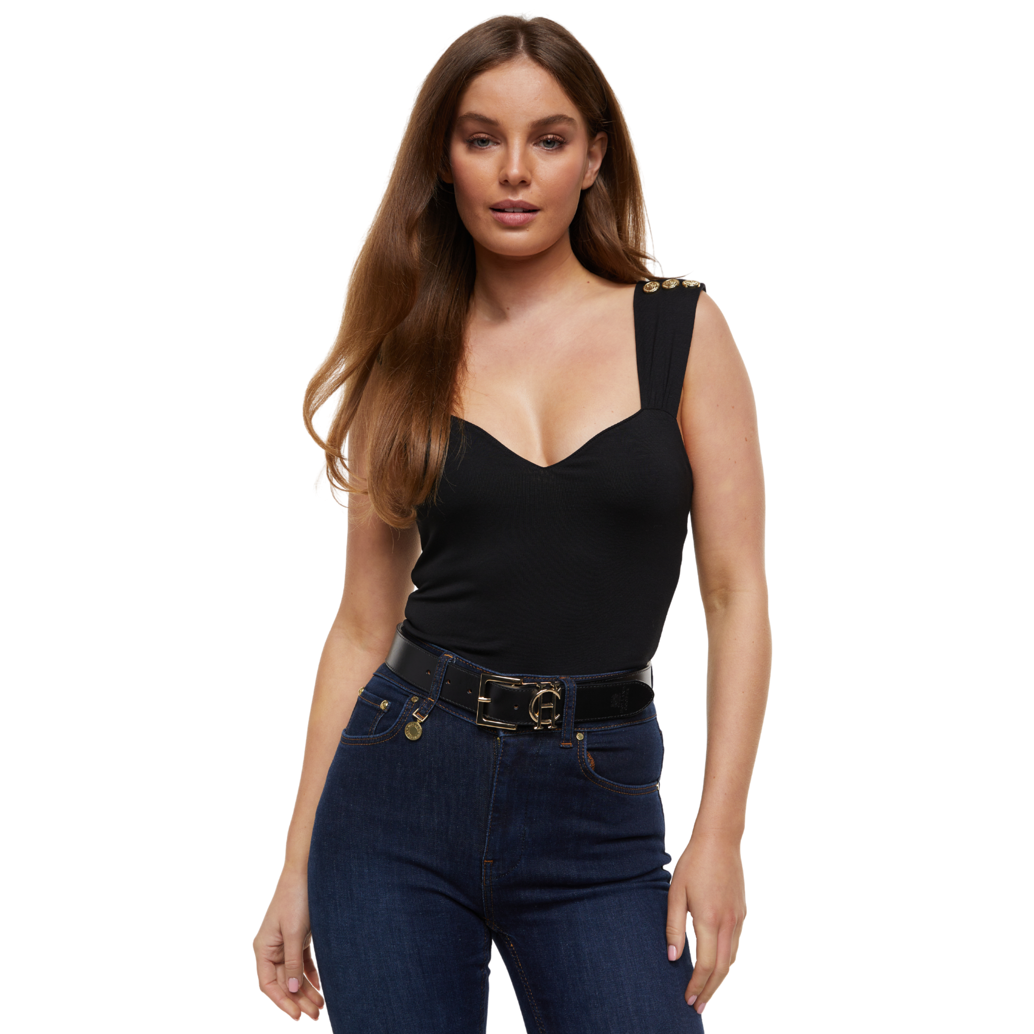 HC Classic Logo Belt Black