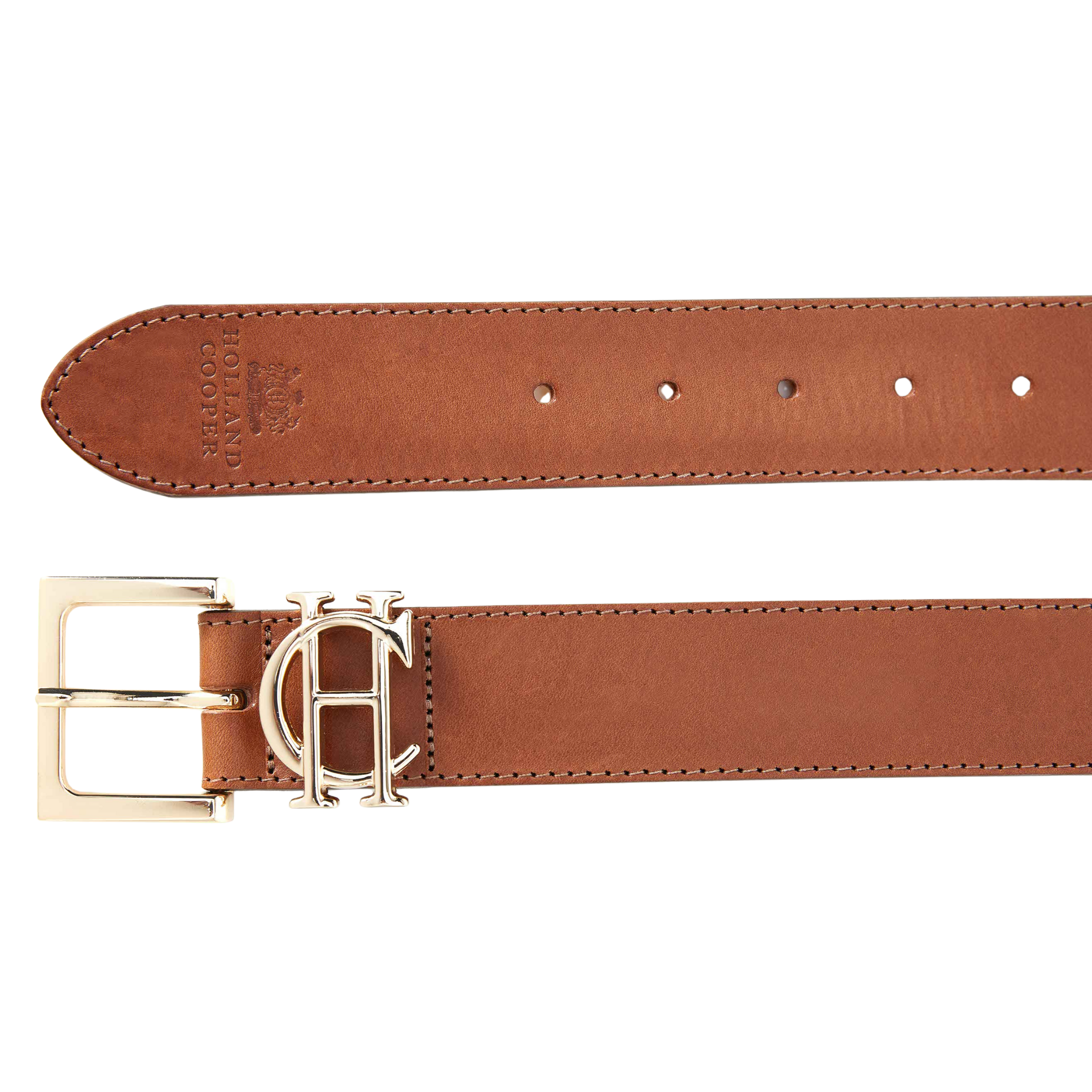 HC Classic Logo Belt Tan