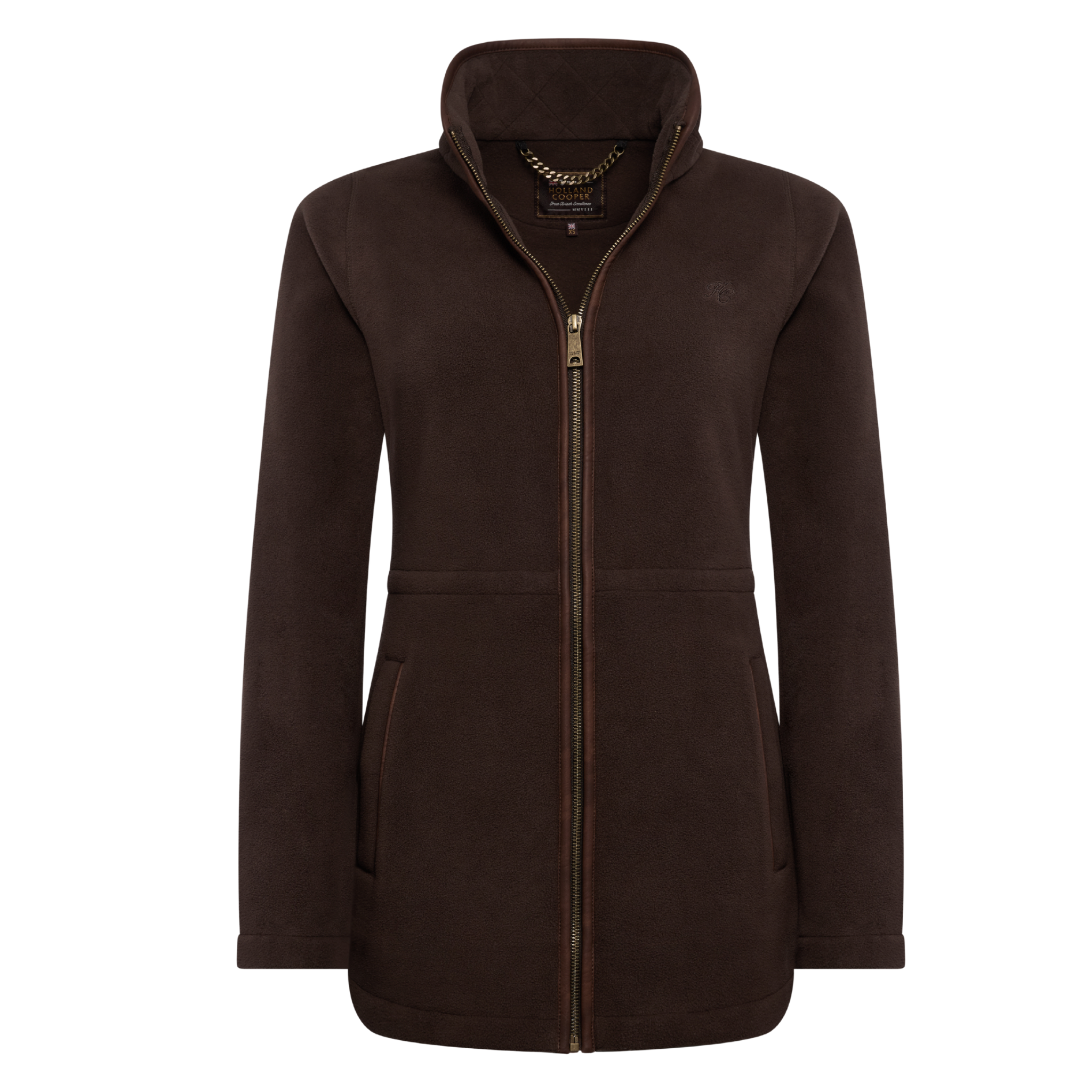 Country Longline Fleece Chocolate