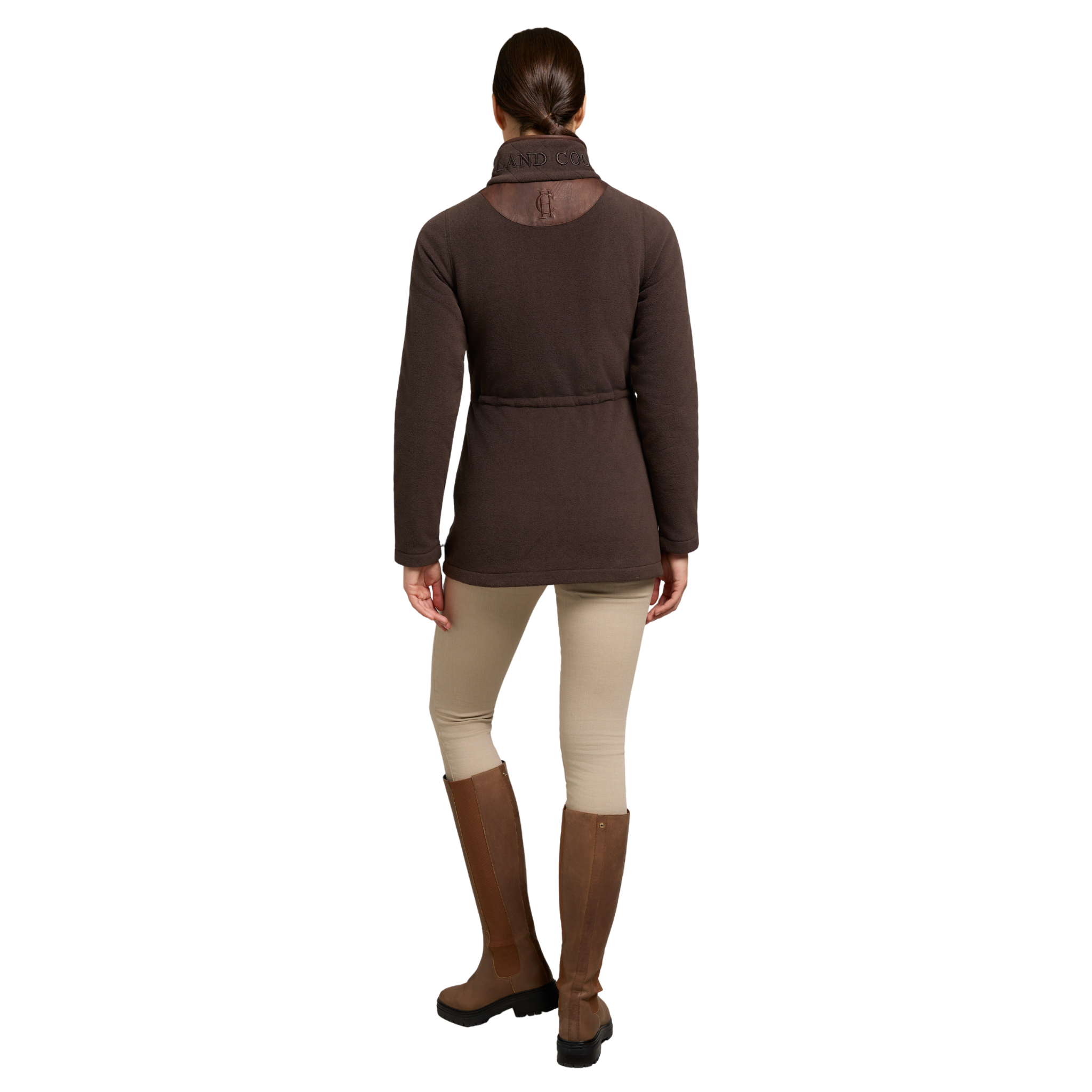 Country Longline Fleece Chocolate