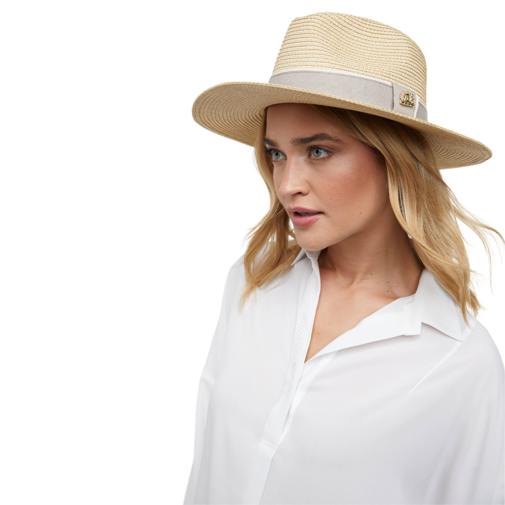 Francesca Hat Natural Taupe