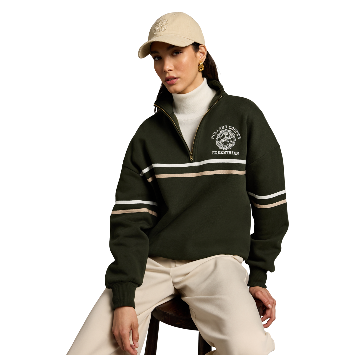 Corduroy Heraldic Cap Mink