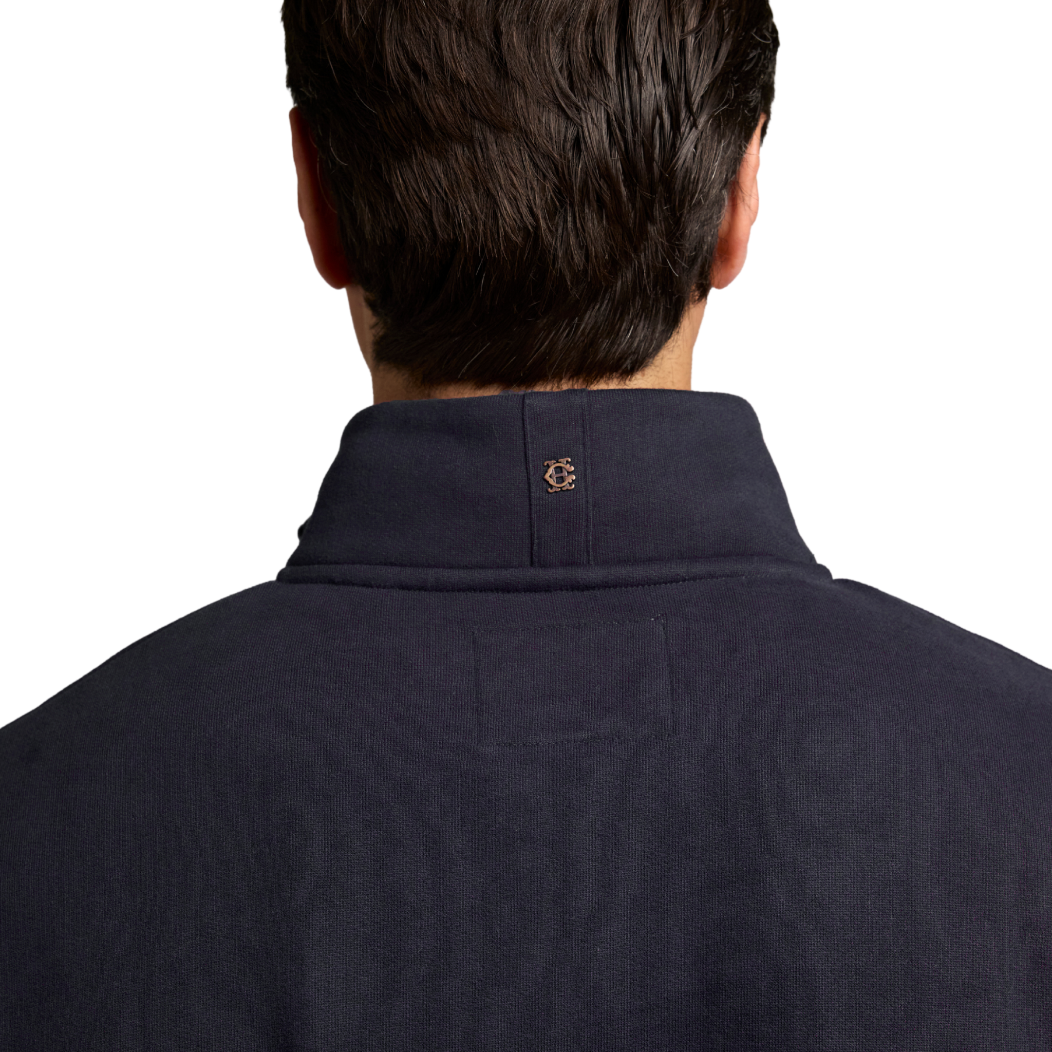 Classic Quarter Zip Sweat Ink Navy