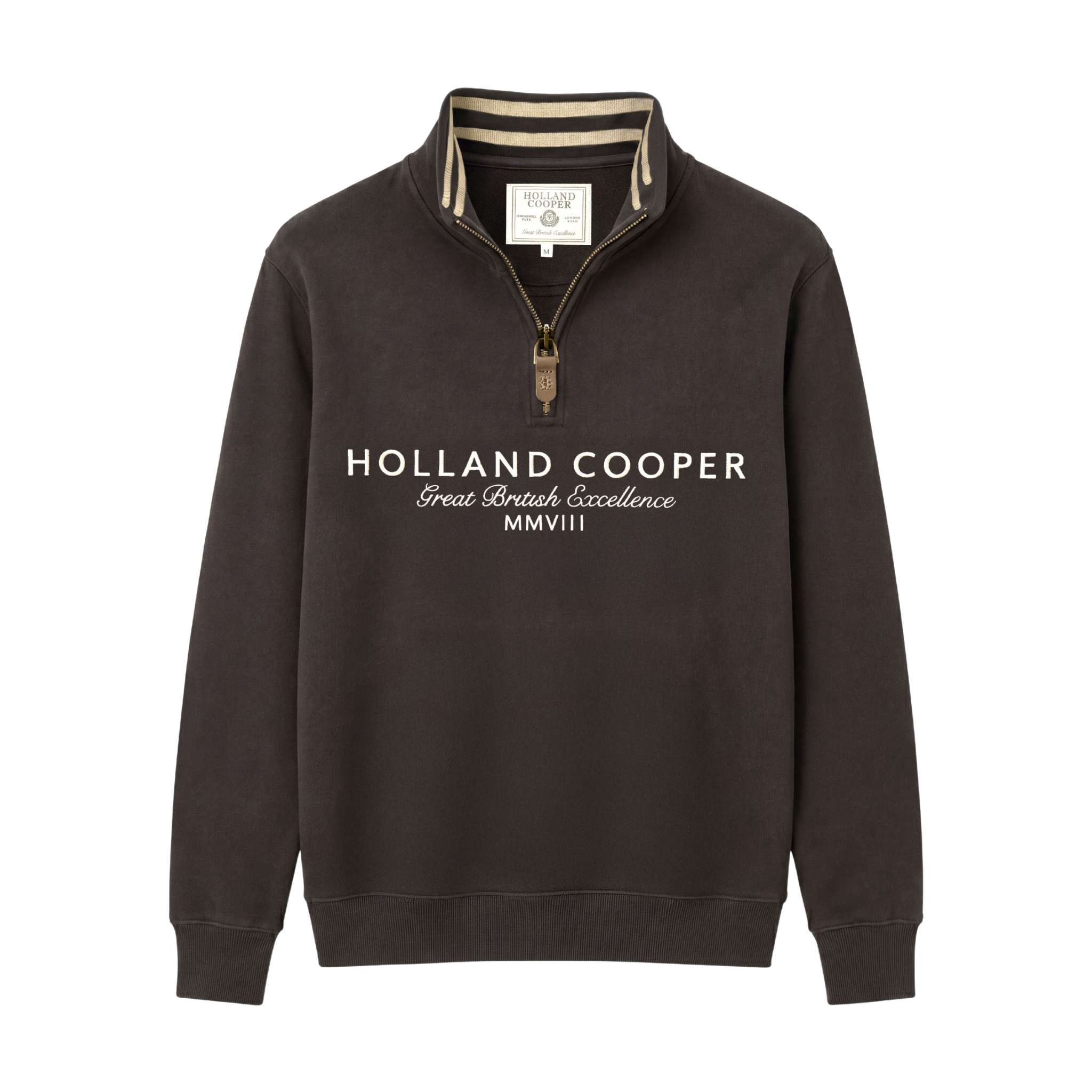 Heritage Quarter Zip Sweat Bourneville