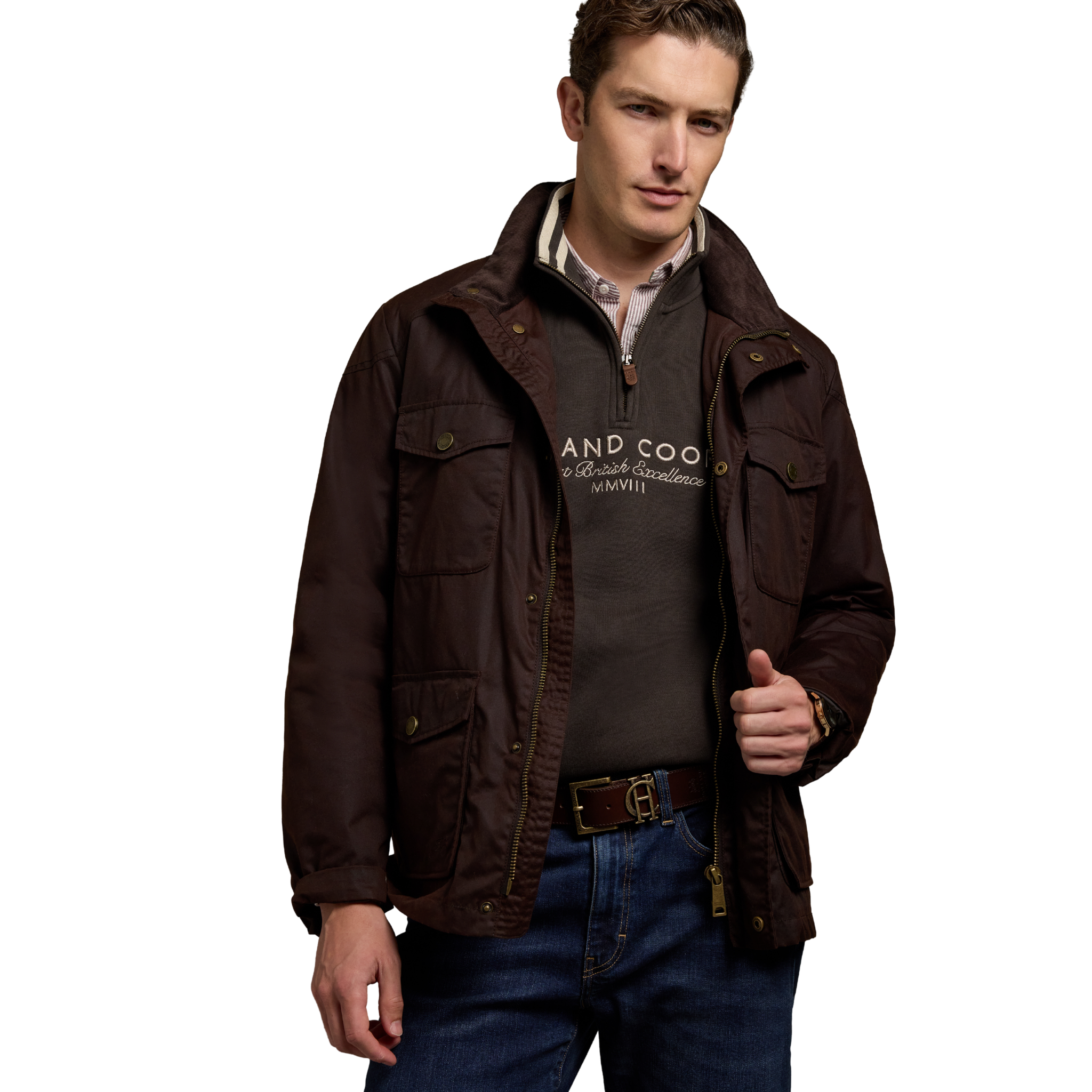 Heritage Quarter Zip Sweat Bourneville