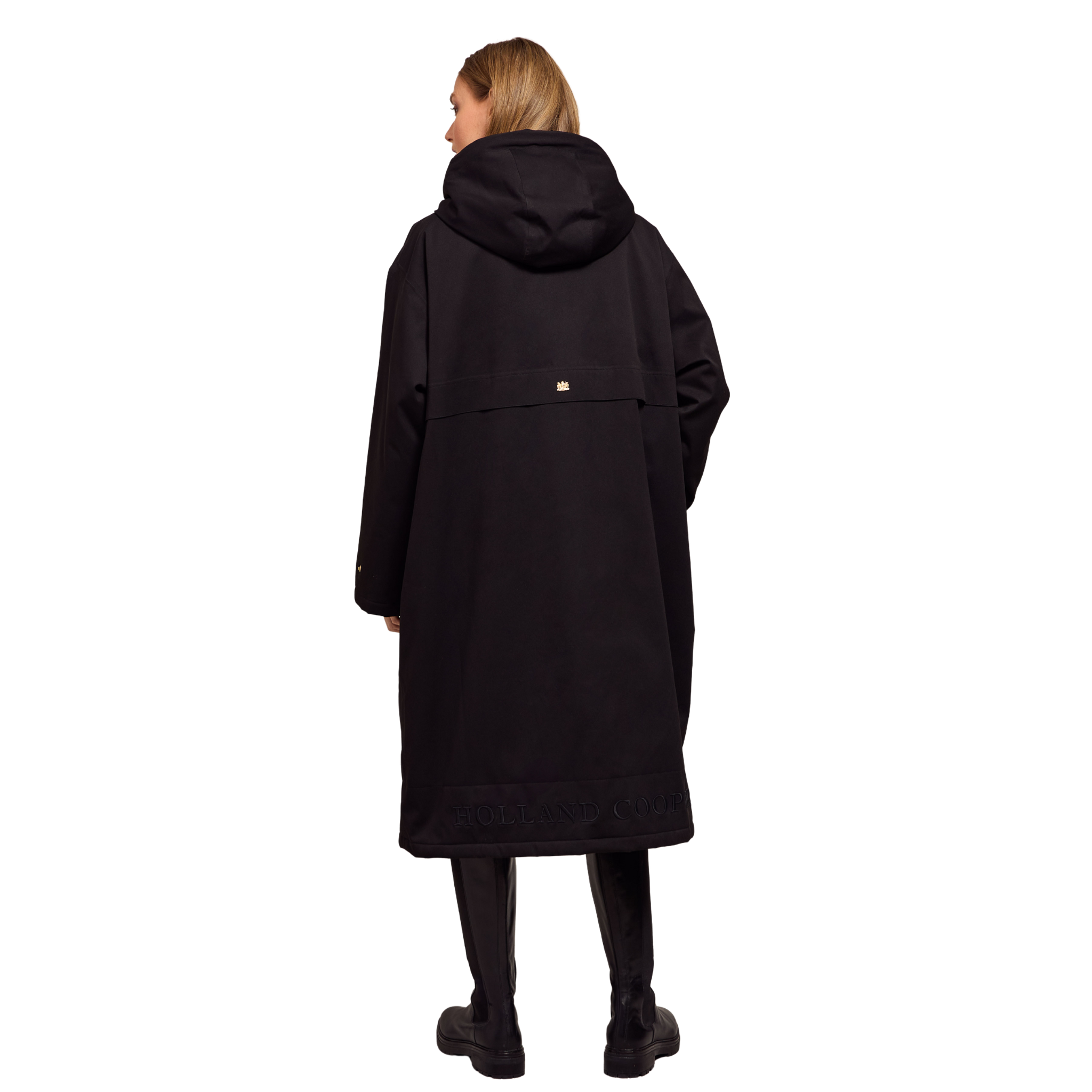 One-Size Waterproof Coat Black