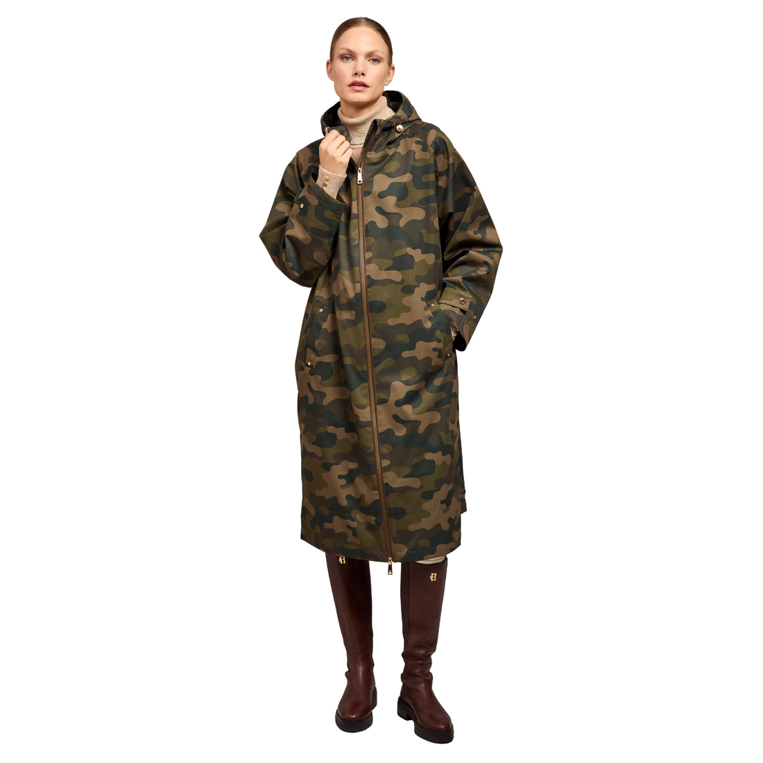 One-Size Waterproof Coat Camo