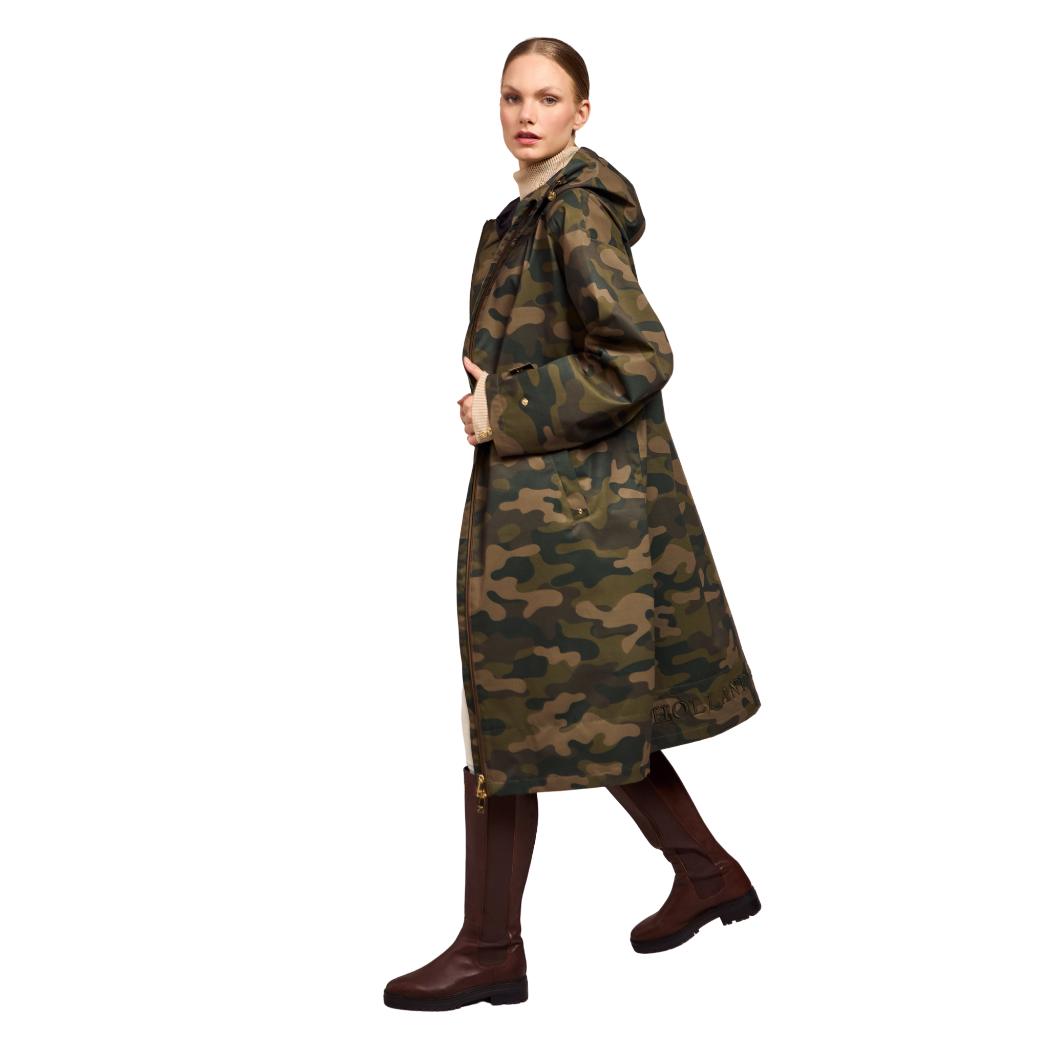 One-Size Waterproof Coat Camo