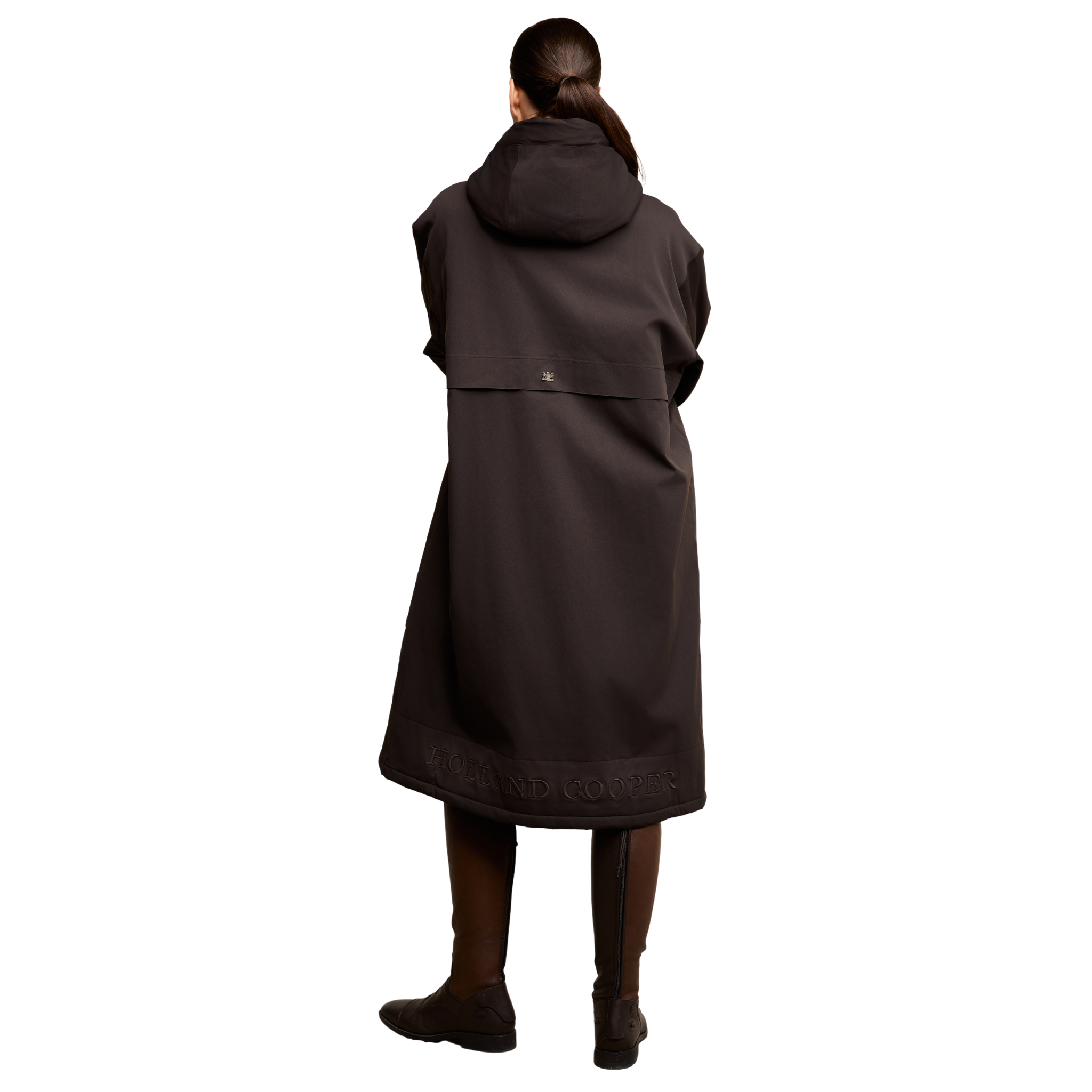 One-Size Waterproof Coat Chocolate