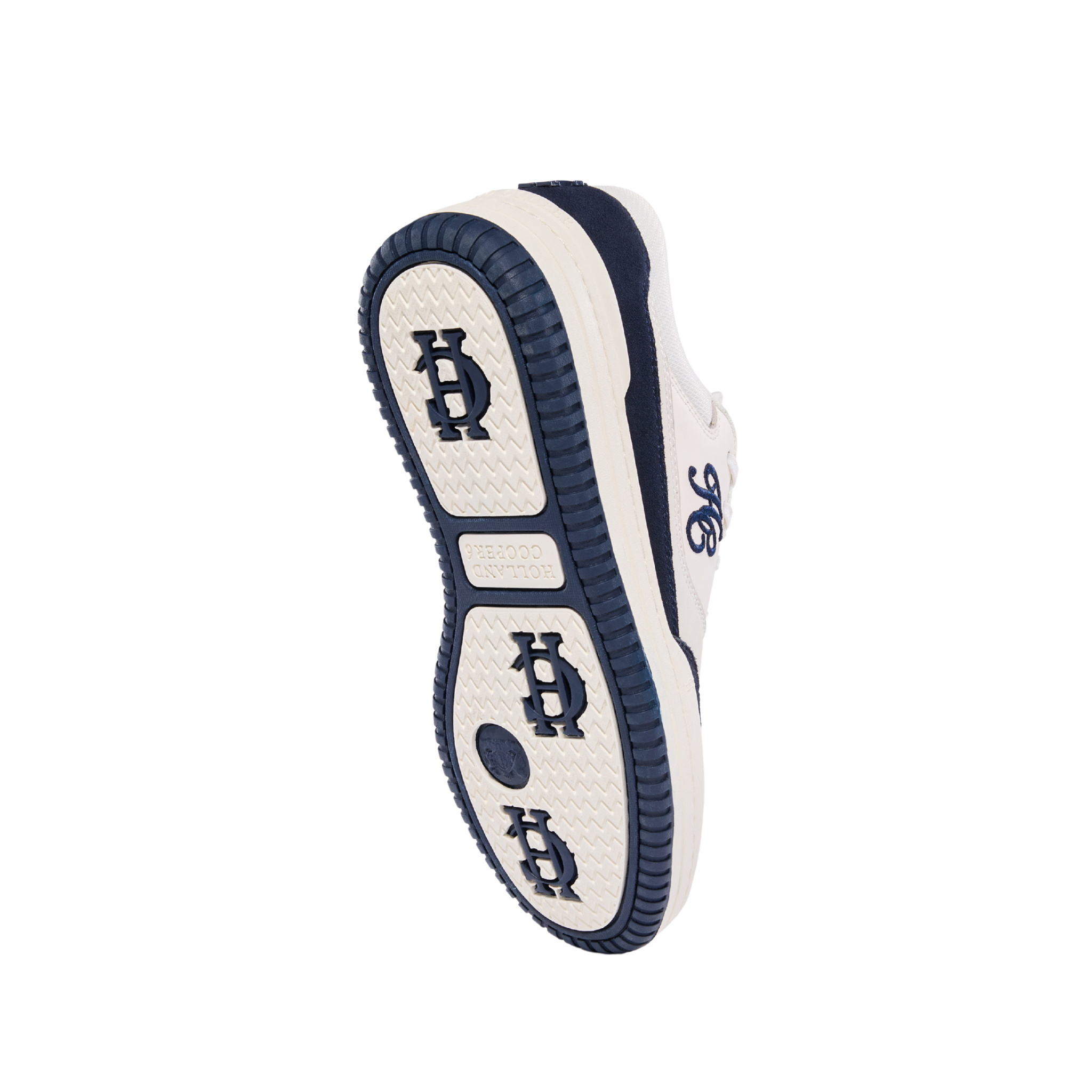 Retro Trainer White Navy