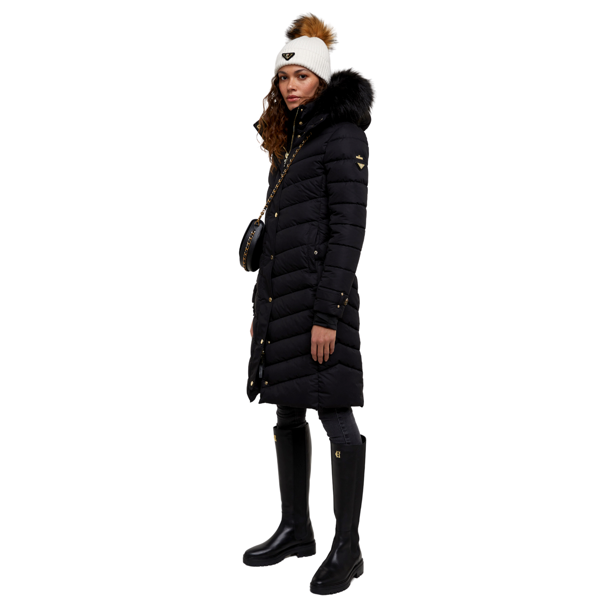 Chamonix Coat Black