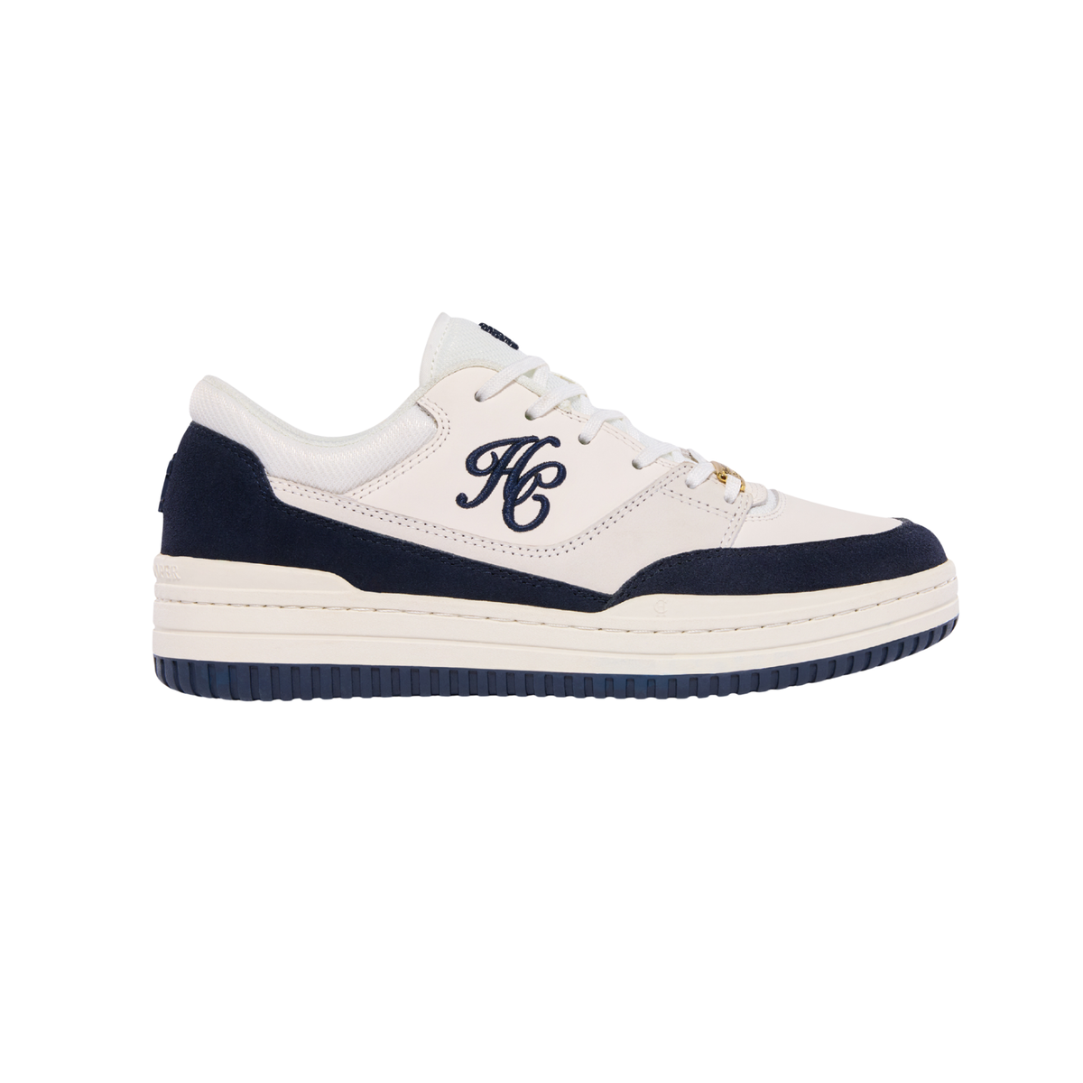 Retro Trainer White Navy