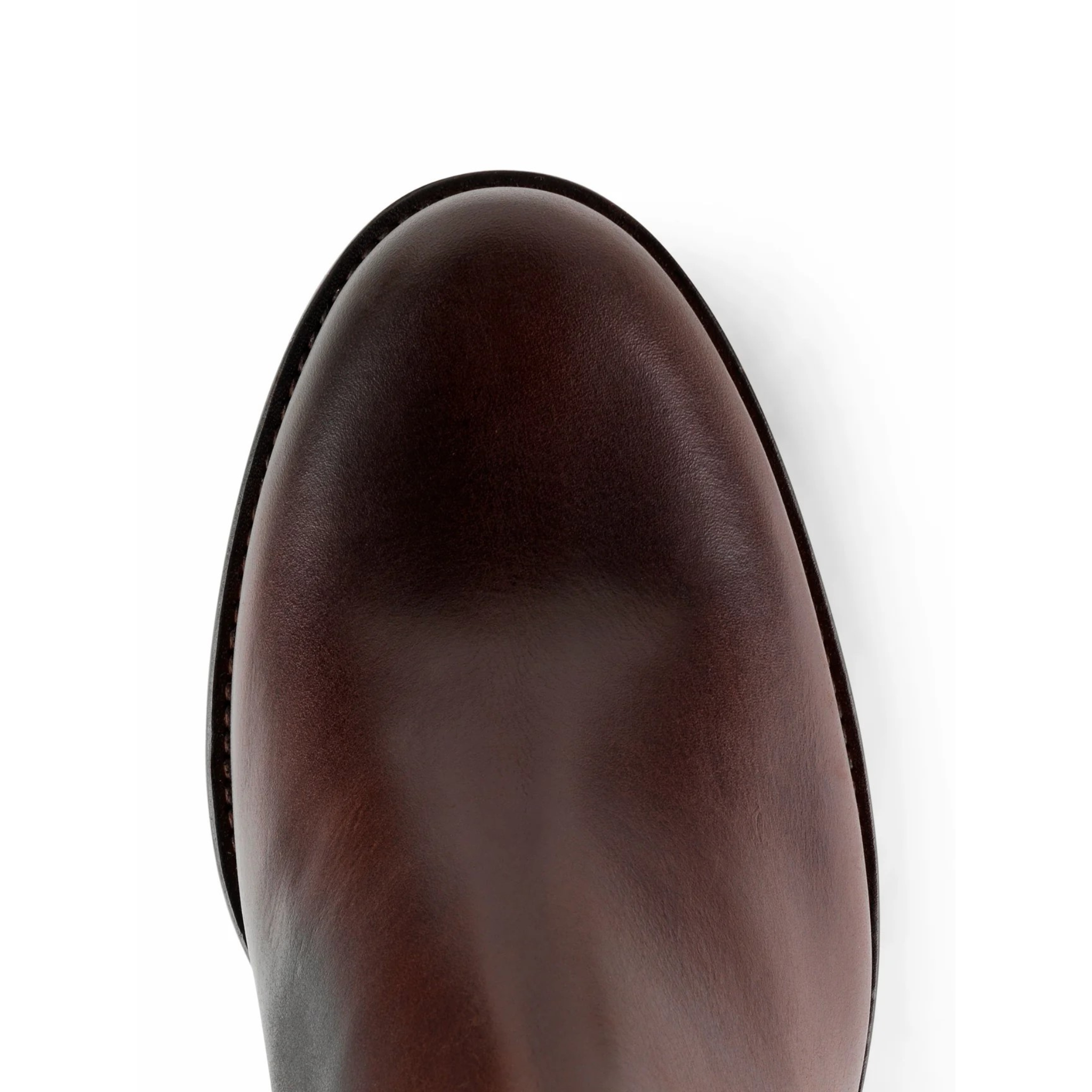 The Heeled Regina Regular Fit Mahogany Leather