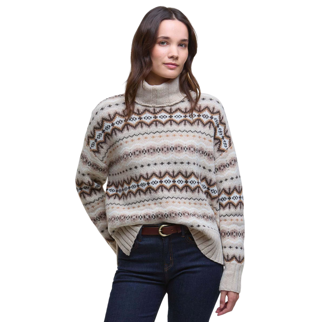 Helen Knitted Jumper Birch Multi