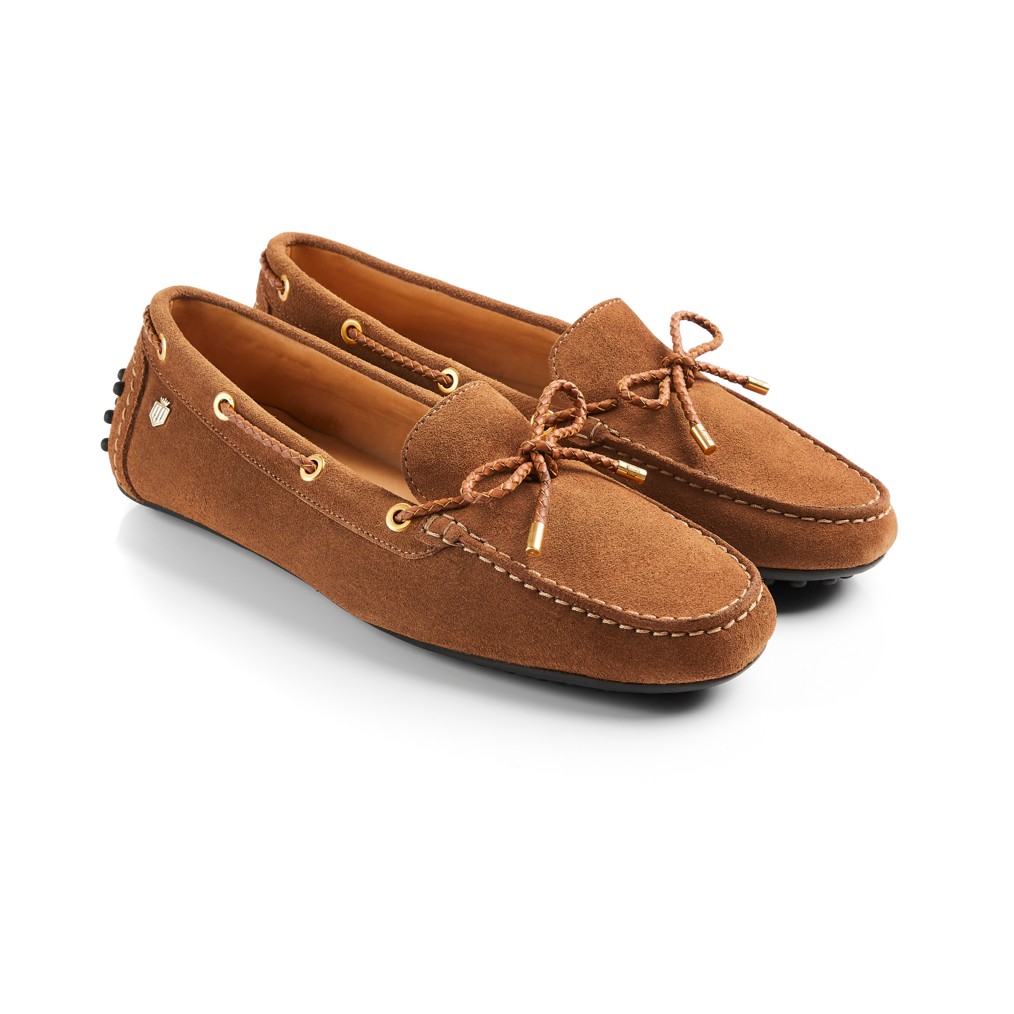 Henley Driving Shoe Tan Suede