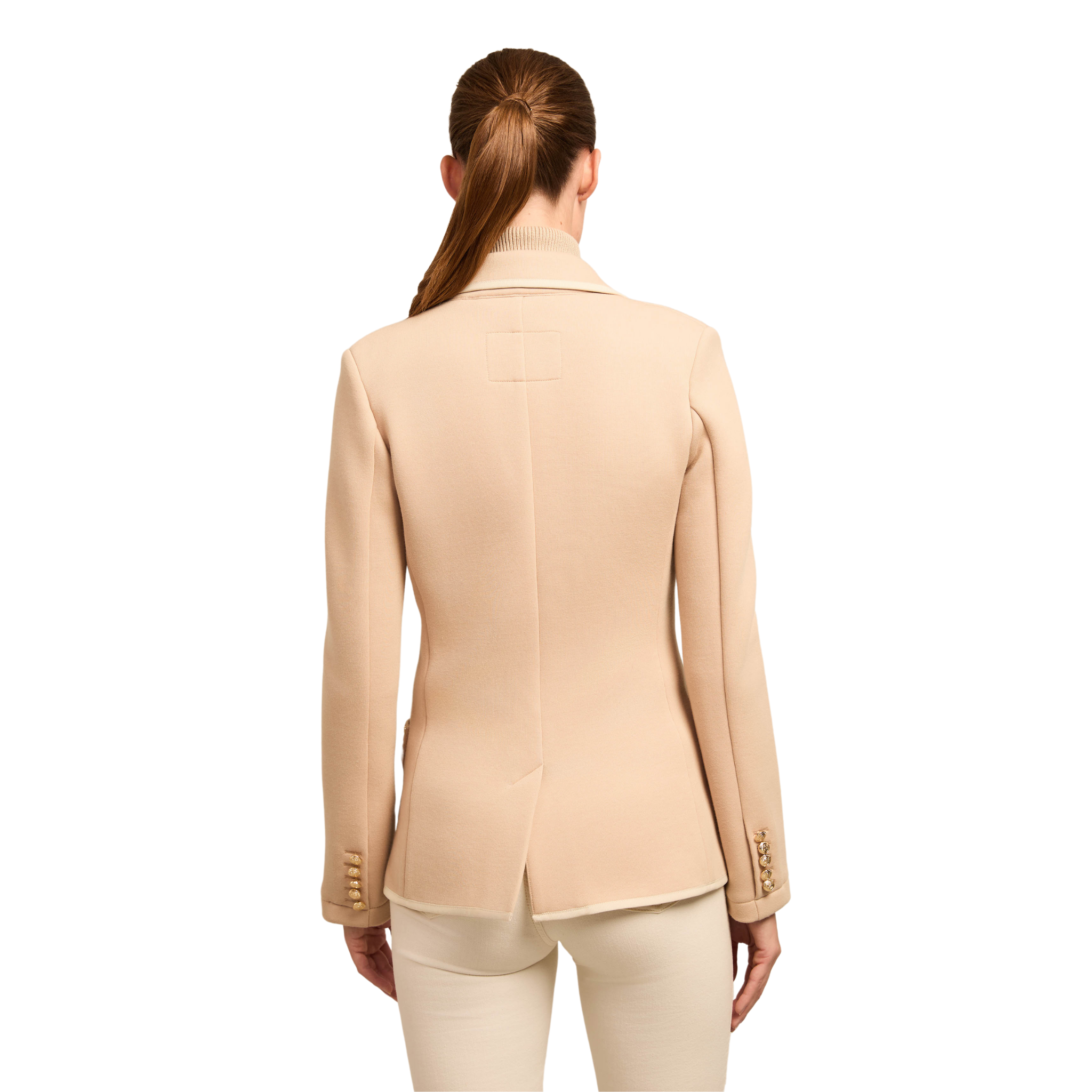 Henley Blazer Camel