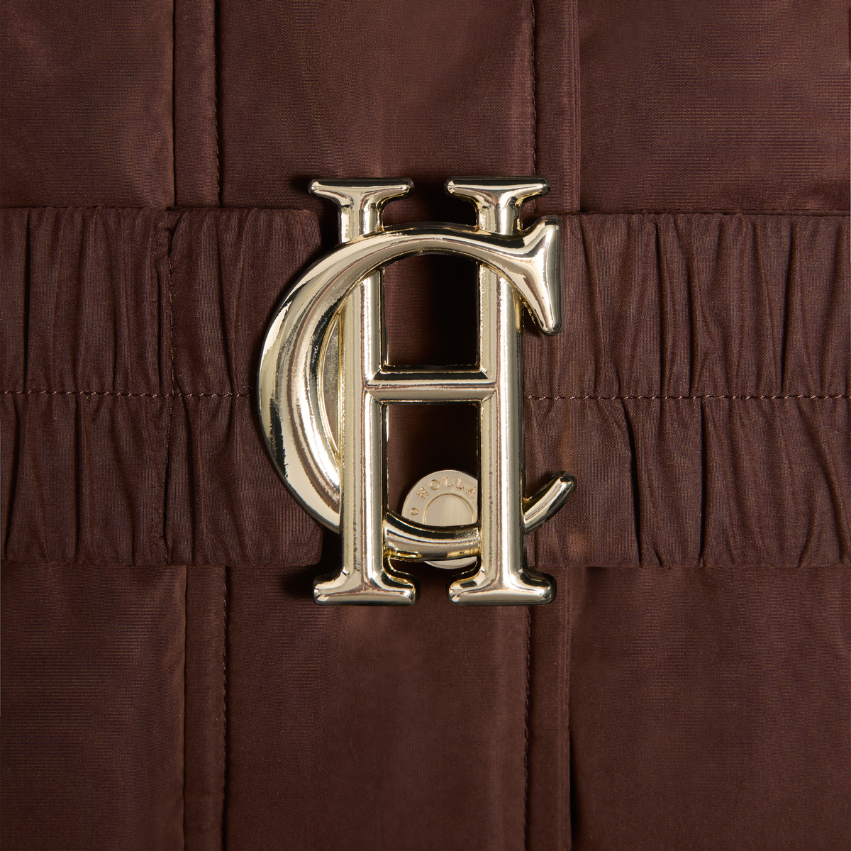 Arosa Luxe Longline Coat Walnut