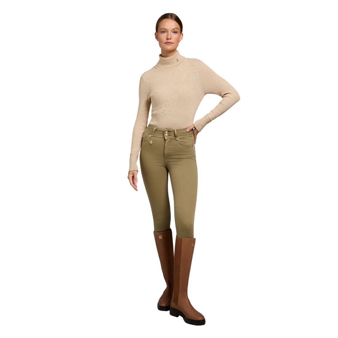 Contour Skinny Jean Washed Sage