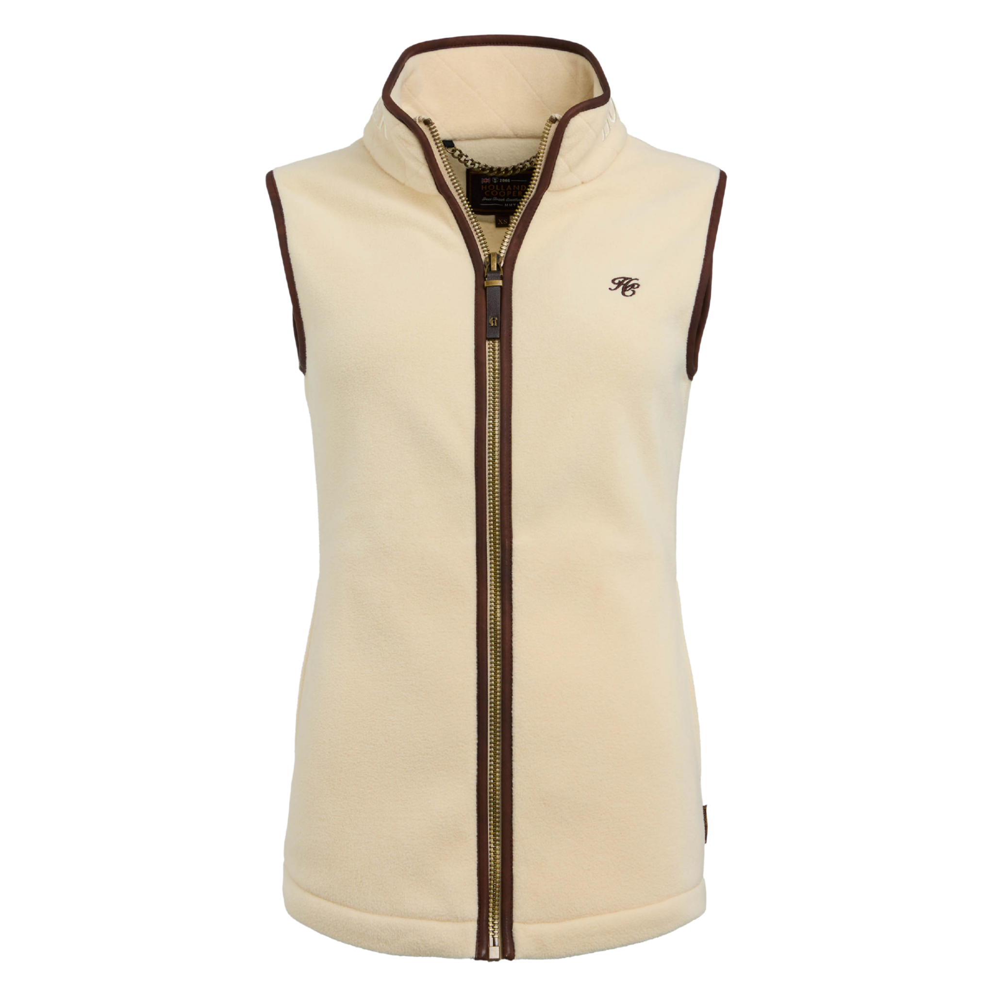 Country Fleece Gilet Cream
