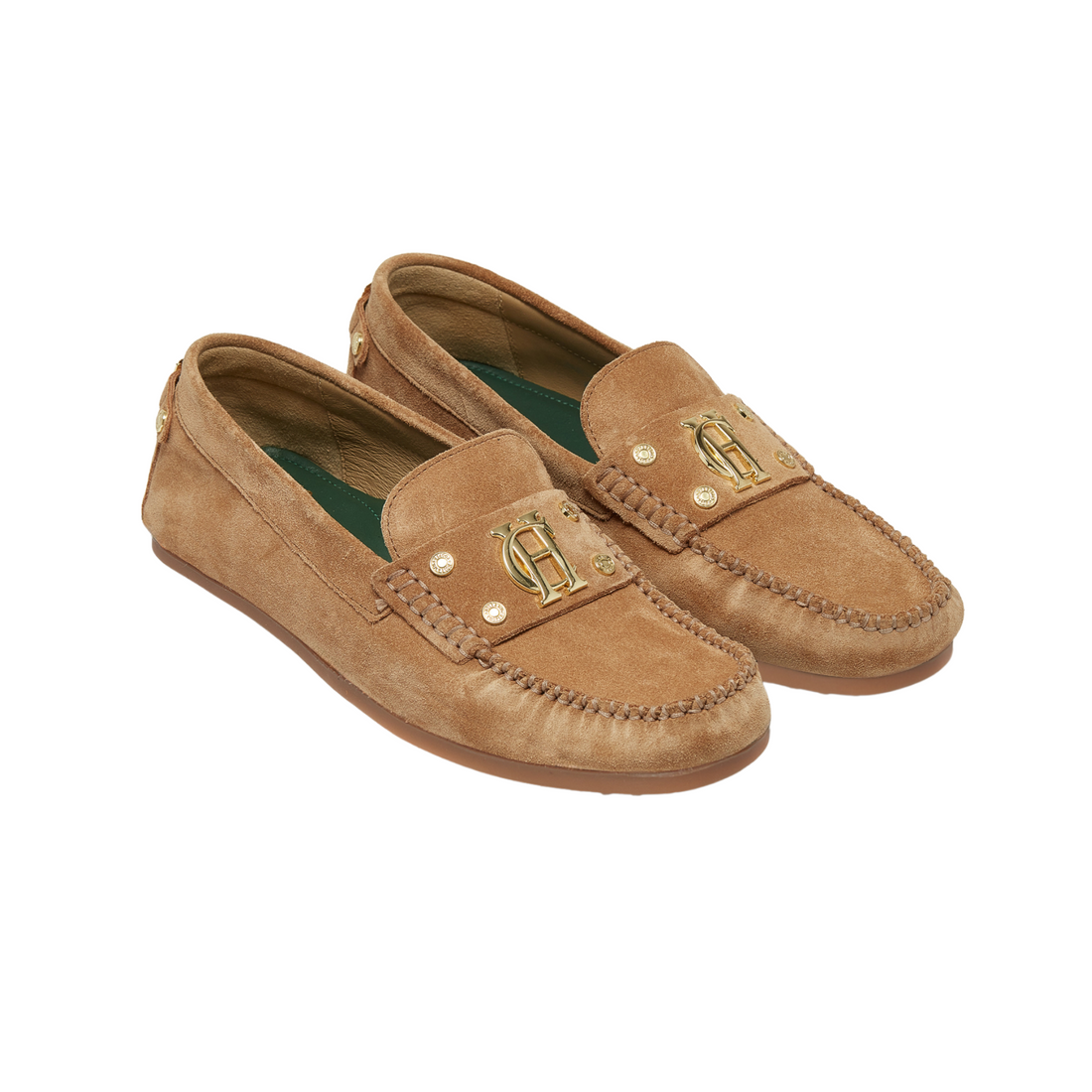 The Driving Loafer Taupe Suede