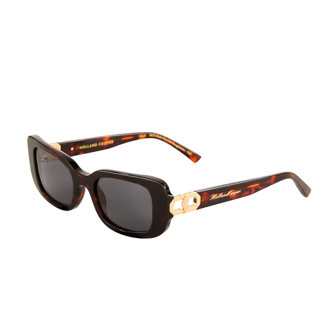 Paris Narrow Sunglasses Tortoiseshell