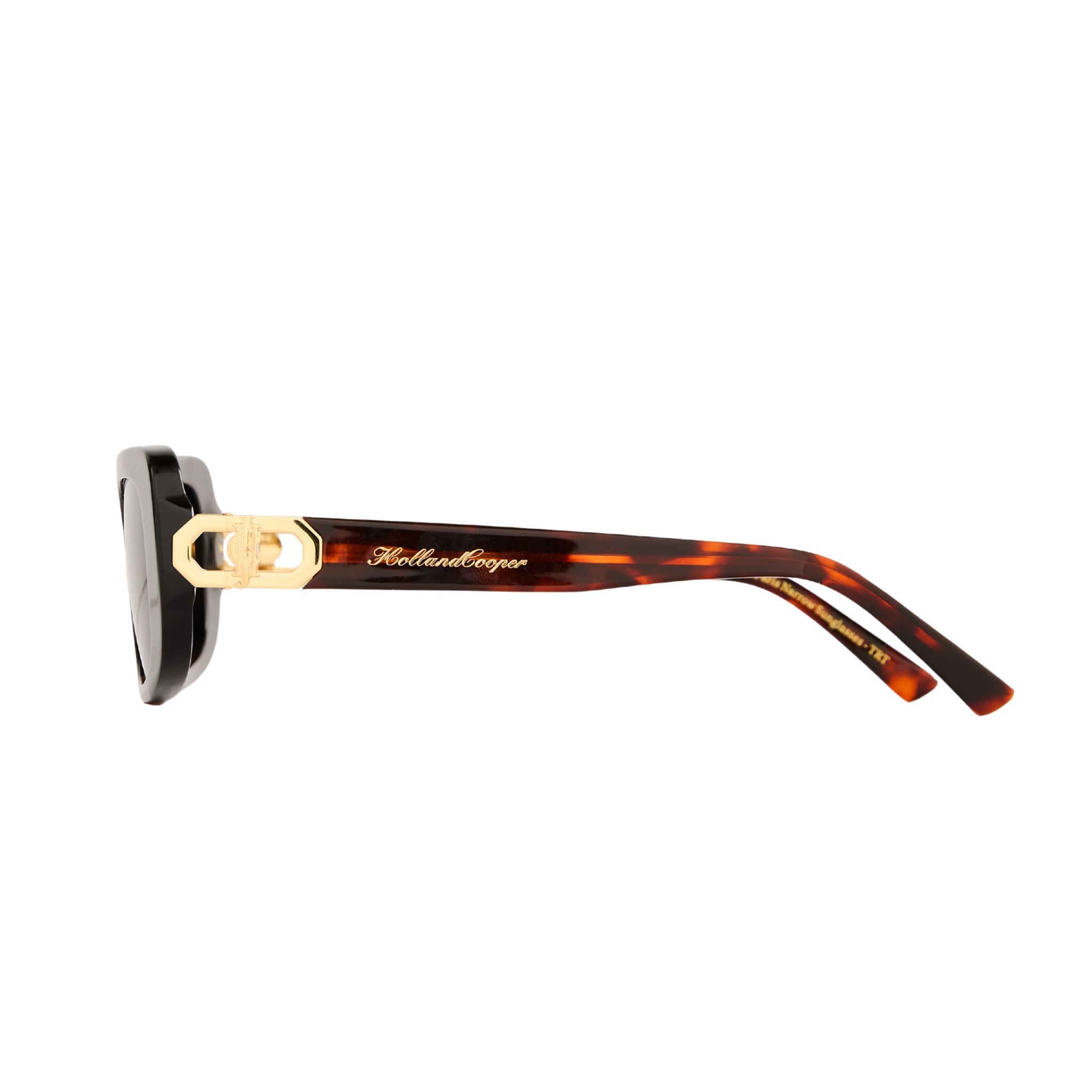 Paris Narrow Sunglasses Tortoiseshell