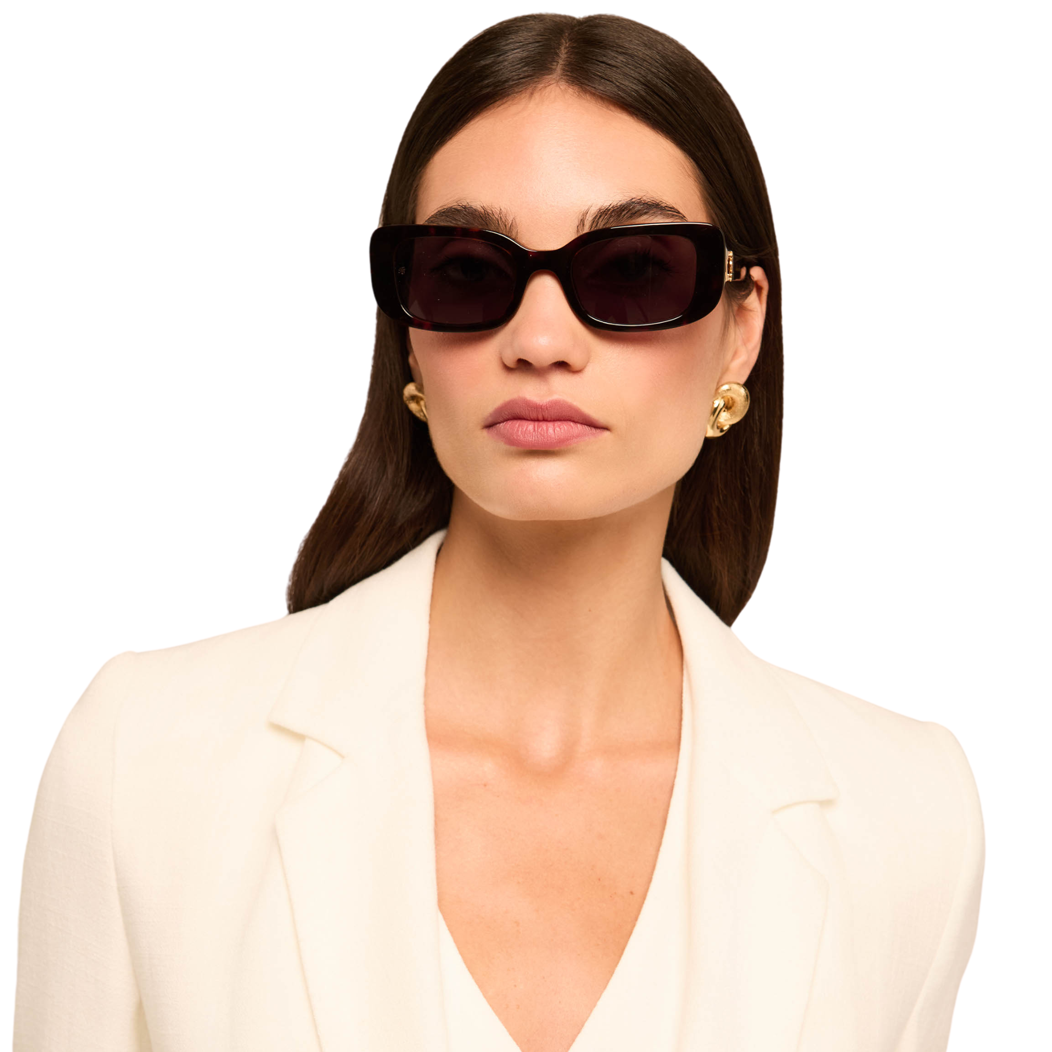 Paris Narrow Sunglasses Tortoiseshell