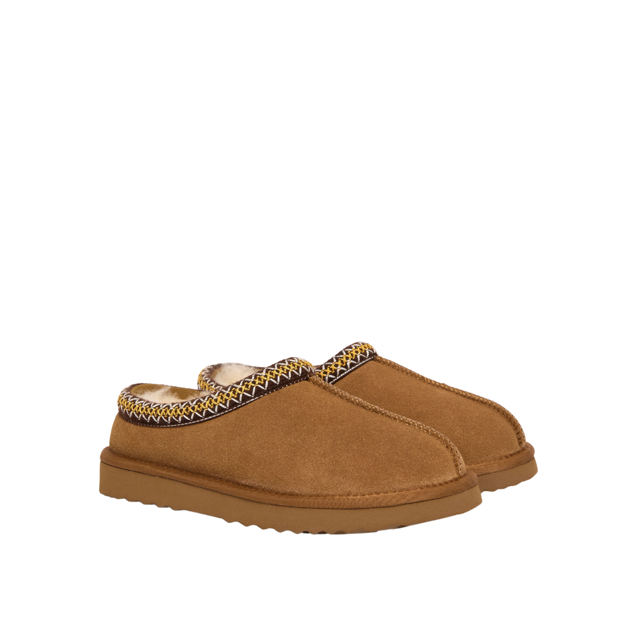 Ultra Low Shearling Mule Tan