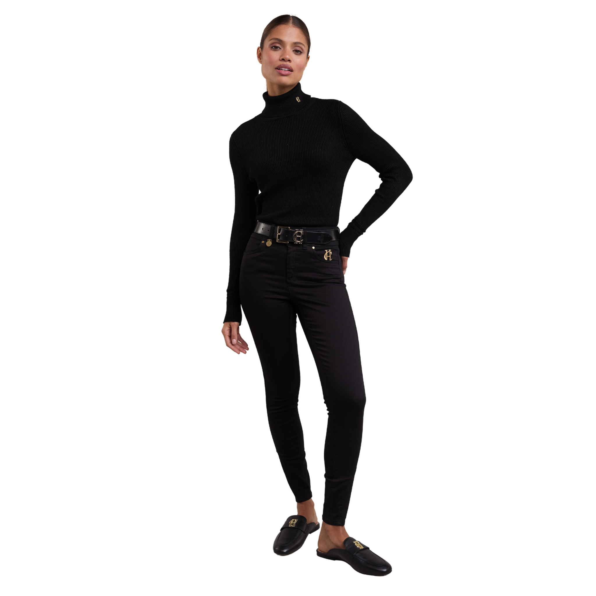 Jodhpur Jean Black Regular