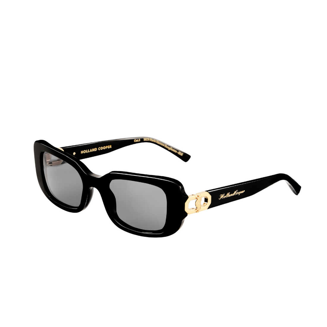 Paris Narrow Sunglasses Black