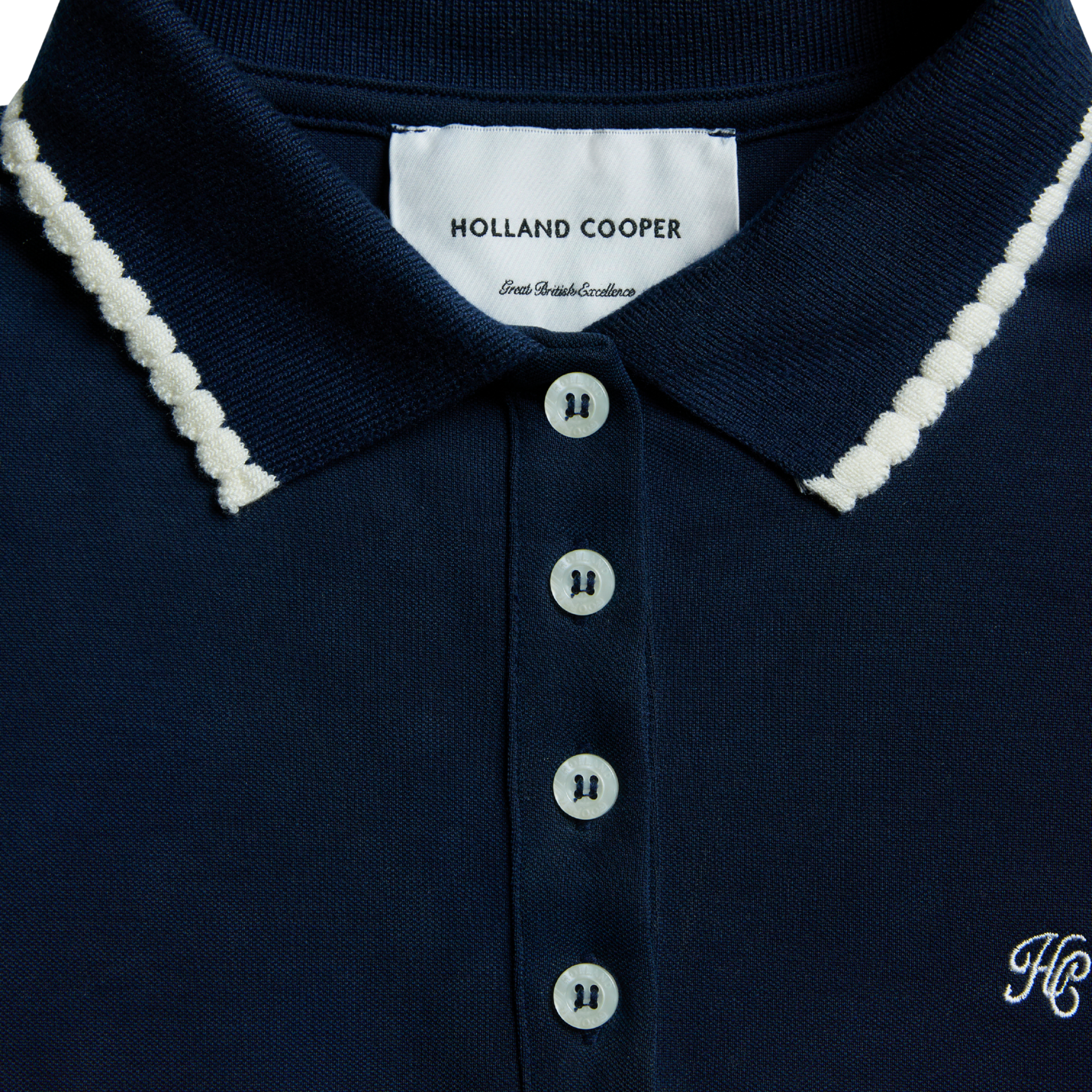 Jilly Polo Dress Washed Navy