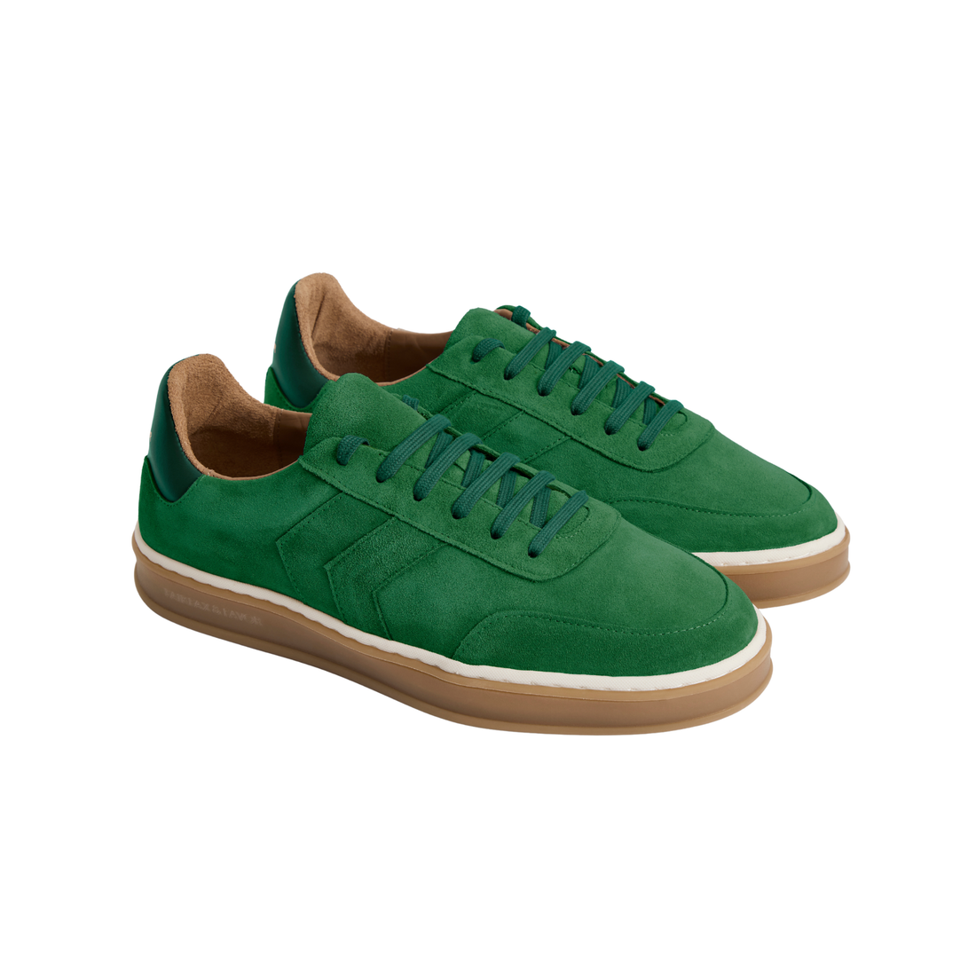 Kendrick Trainer Clover Green Suede