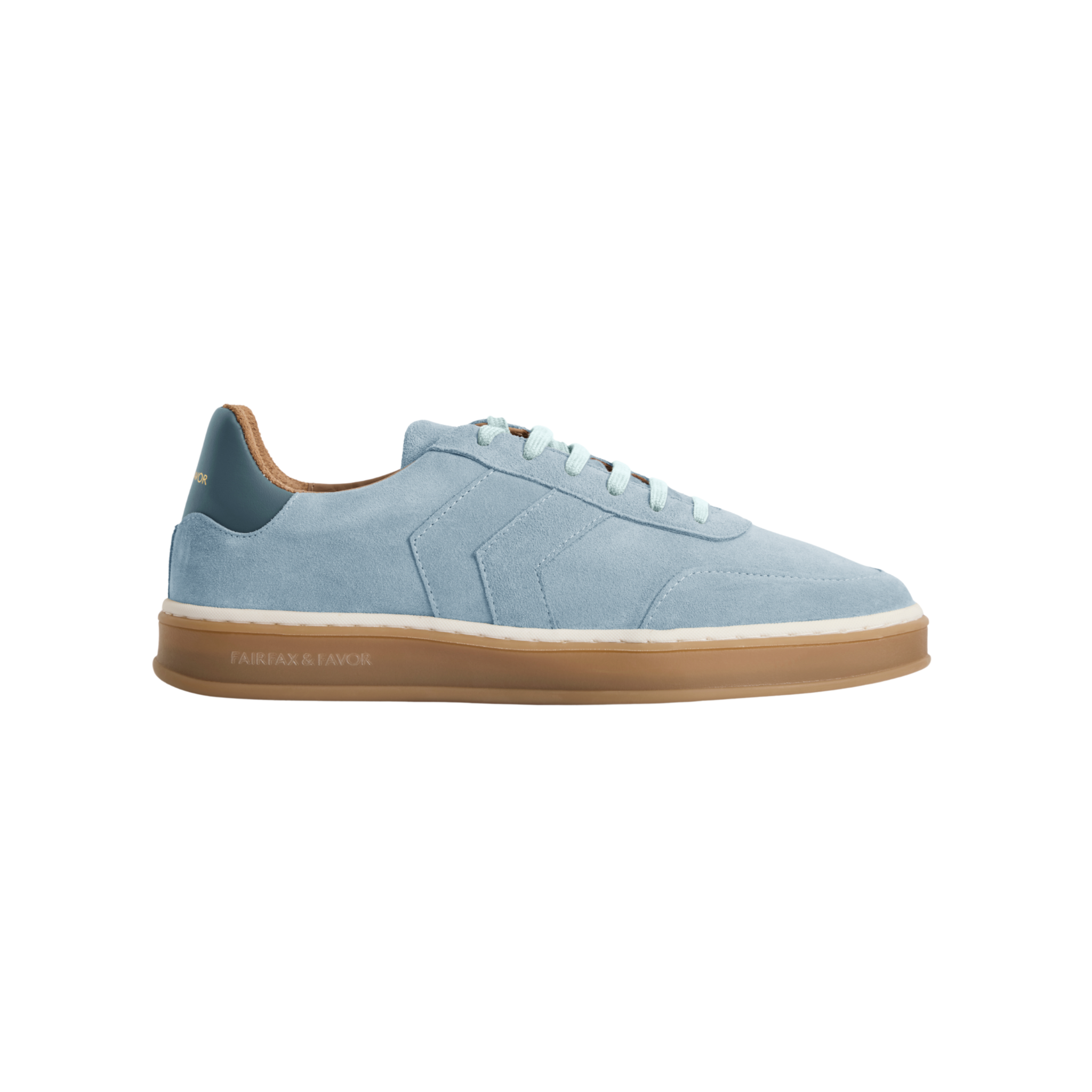 Kendrick Trainer Sky Blue Suede