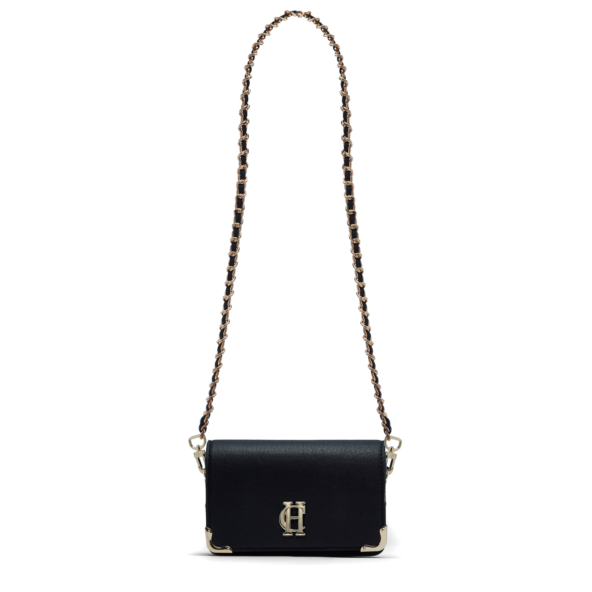 Kensington Crossbody Bag Black Leather