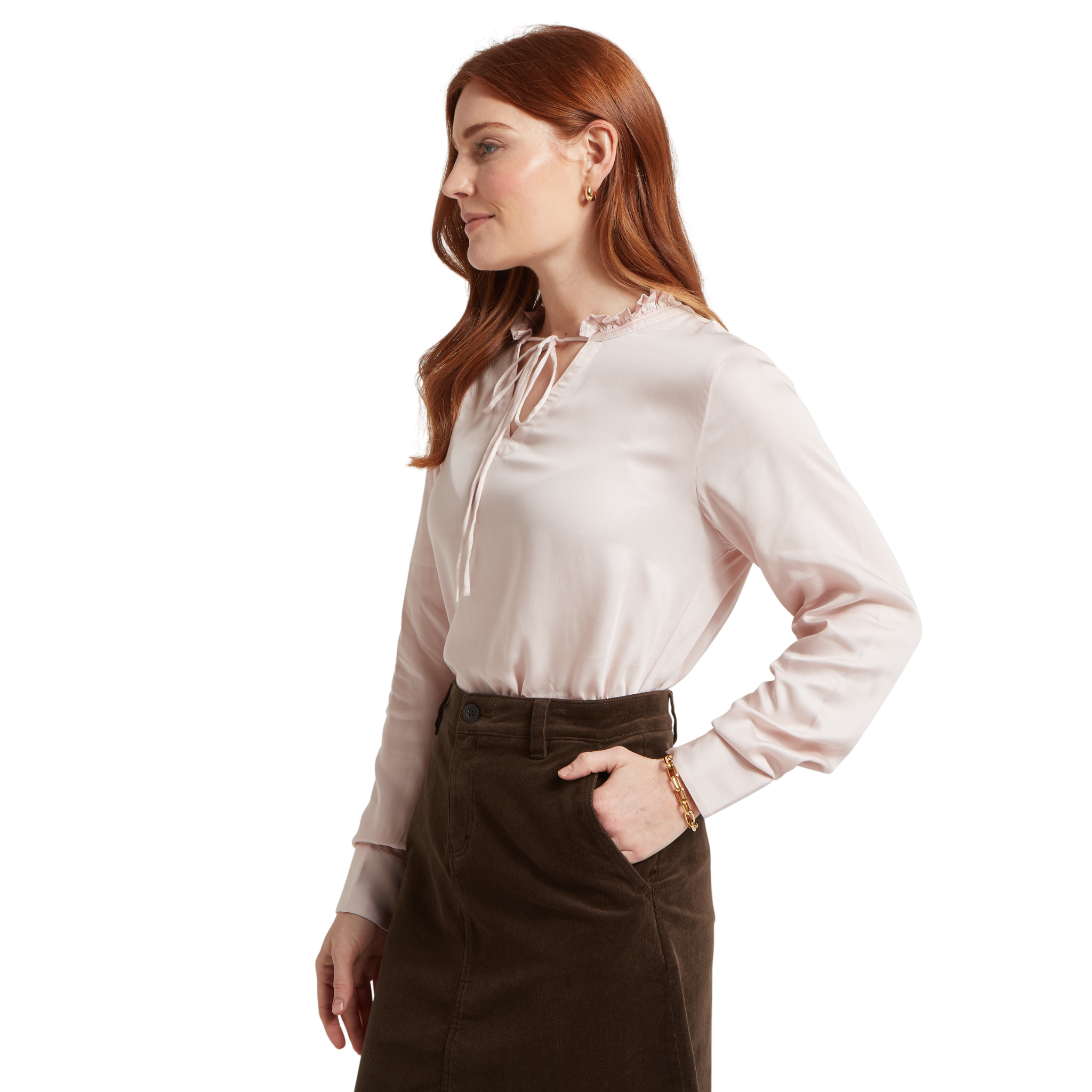 Kersey Blouse Hushed Violet