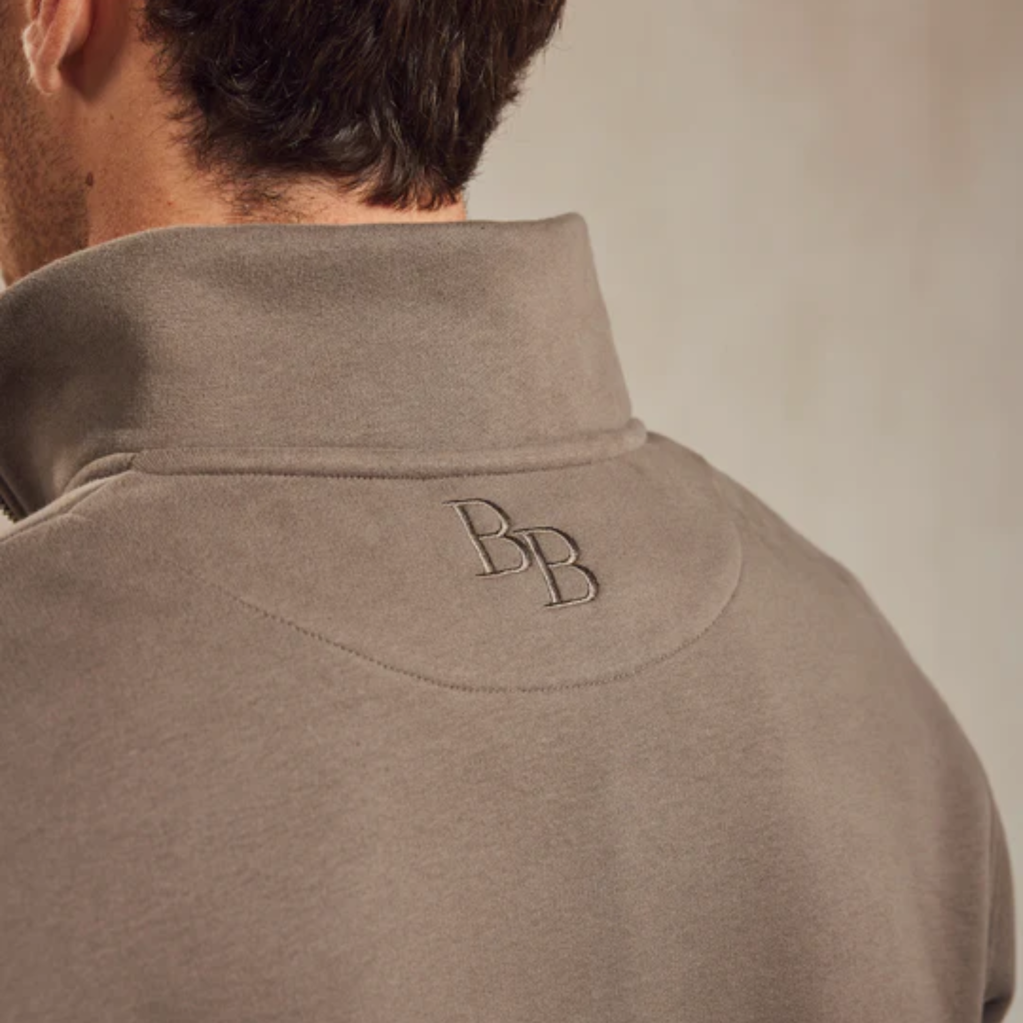 Kingswear Unisex Quarter Zip Otter