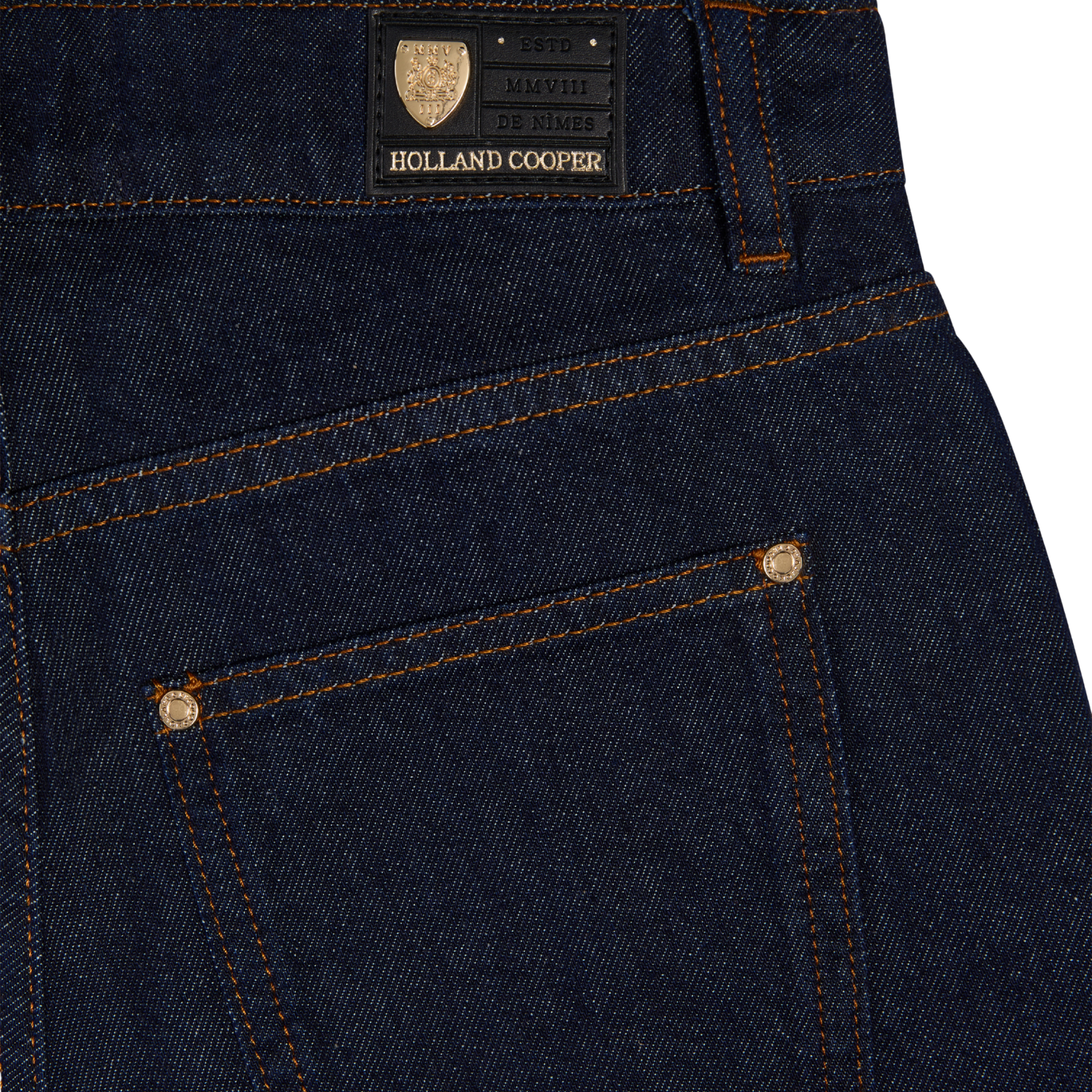 Lily Wide Leg Jean Clean Indigo