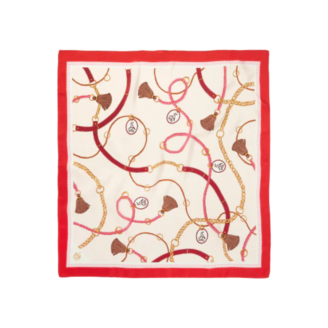 Melford Mini Silk Scarf Pink