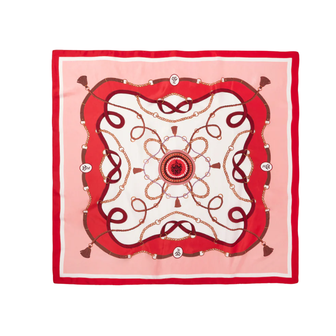 Melford Silk Scarf Pink
