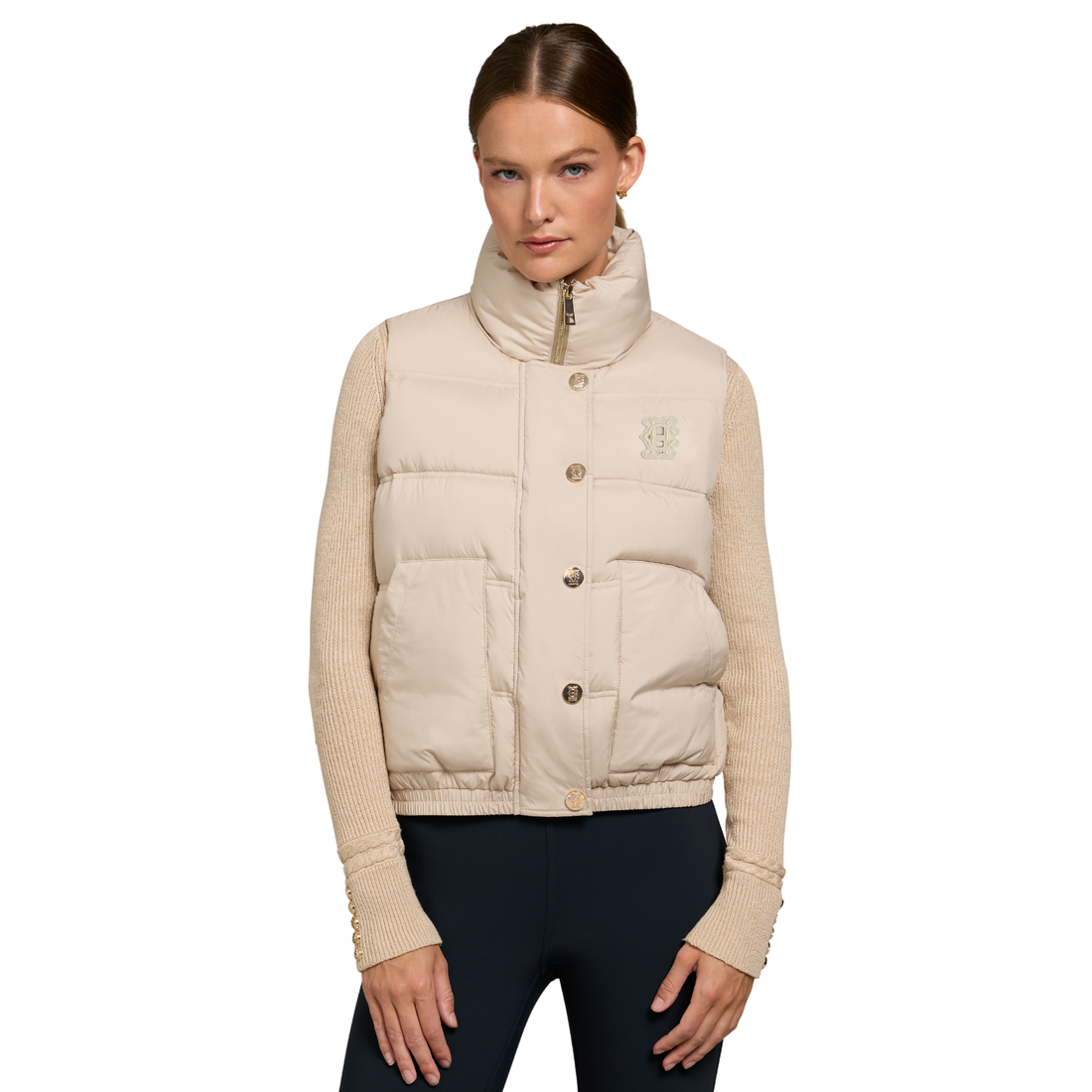 Milton Padded Gilet Putty