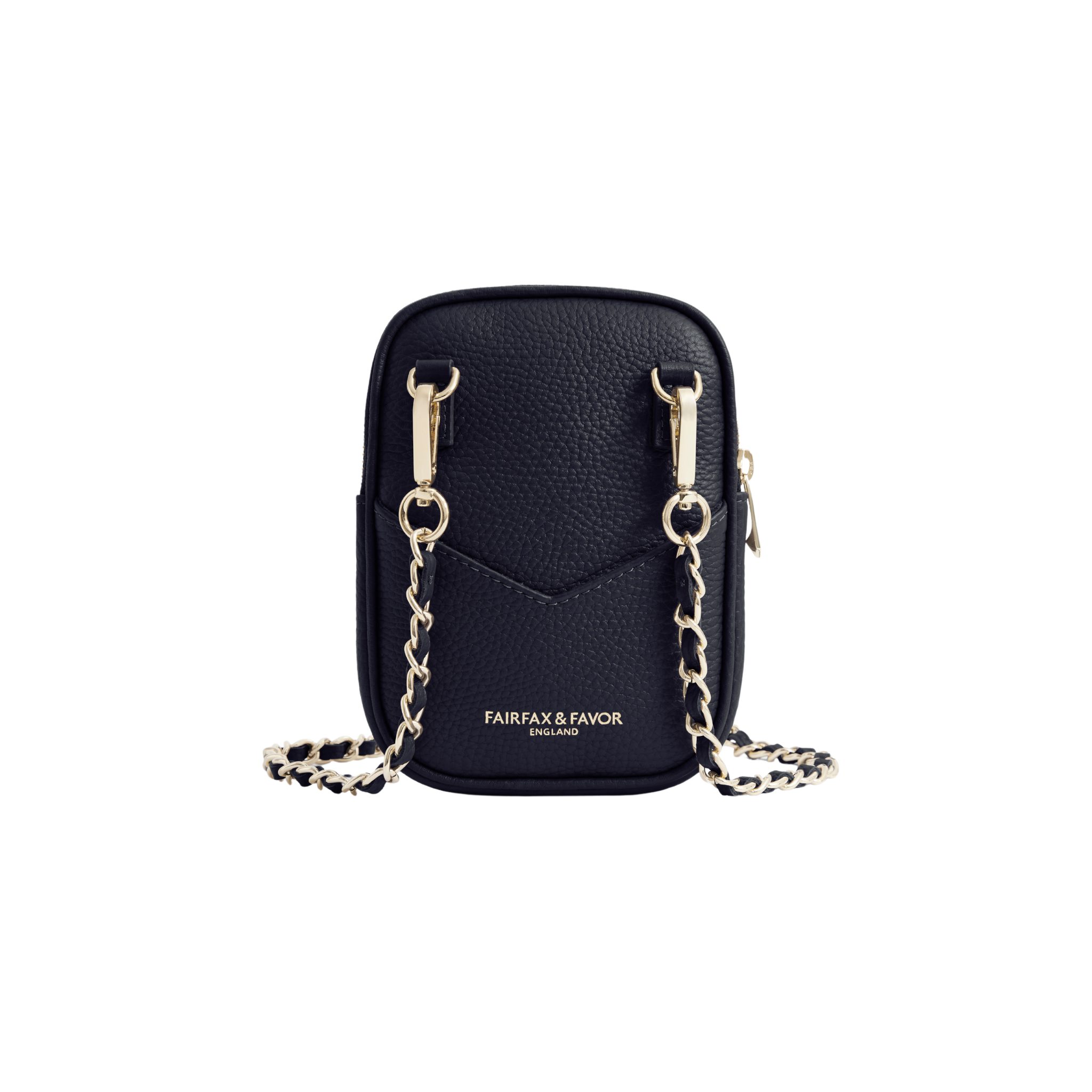 Mini Finsbury Cross Body Bag Navy Suede