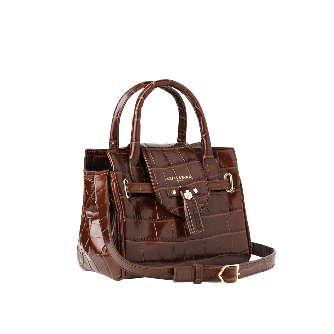Mini Windsor Handbag Conker Leather