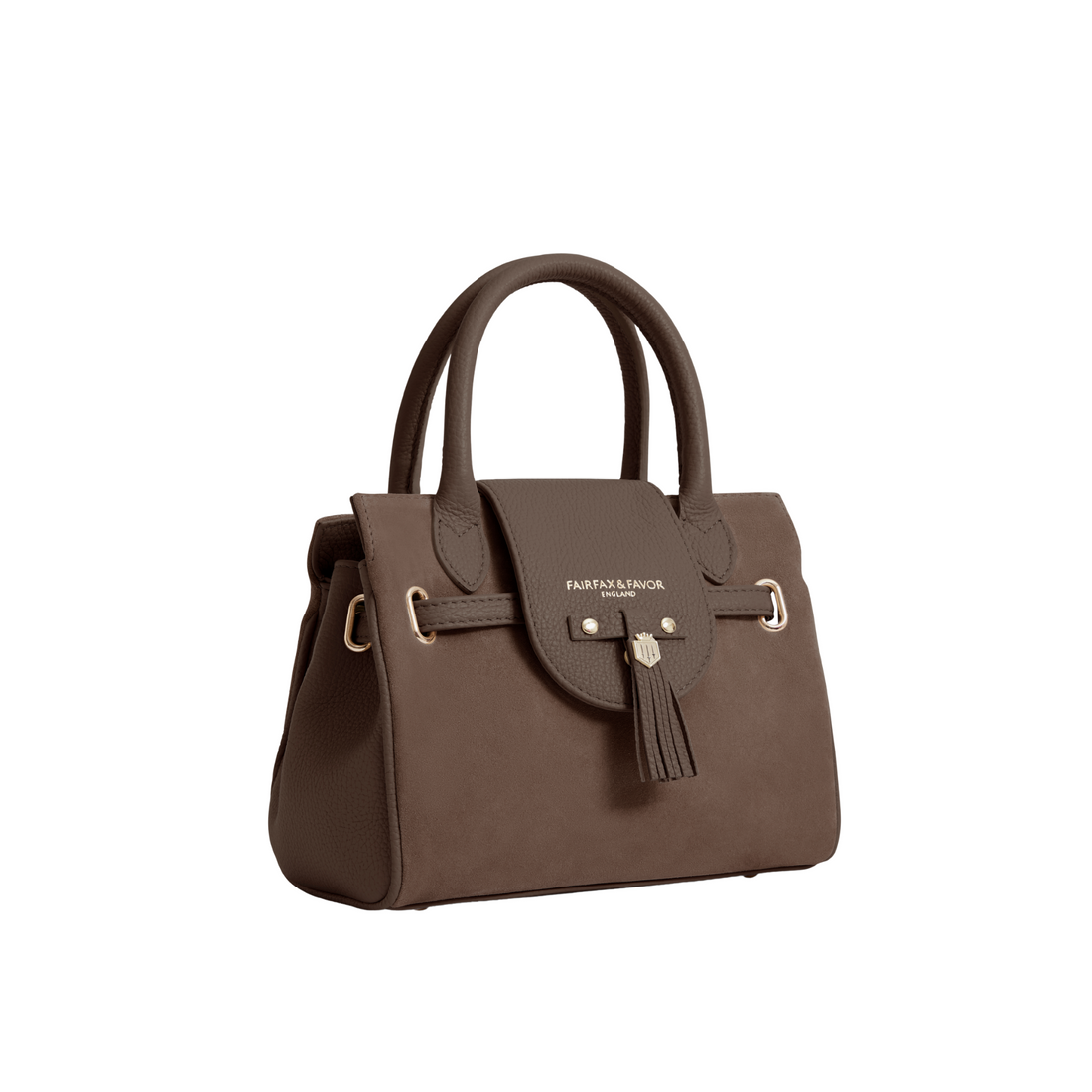 Mini Windsor Handbag Fog Suede