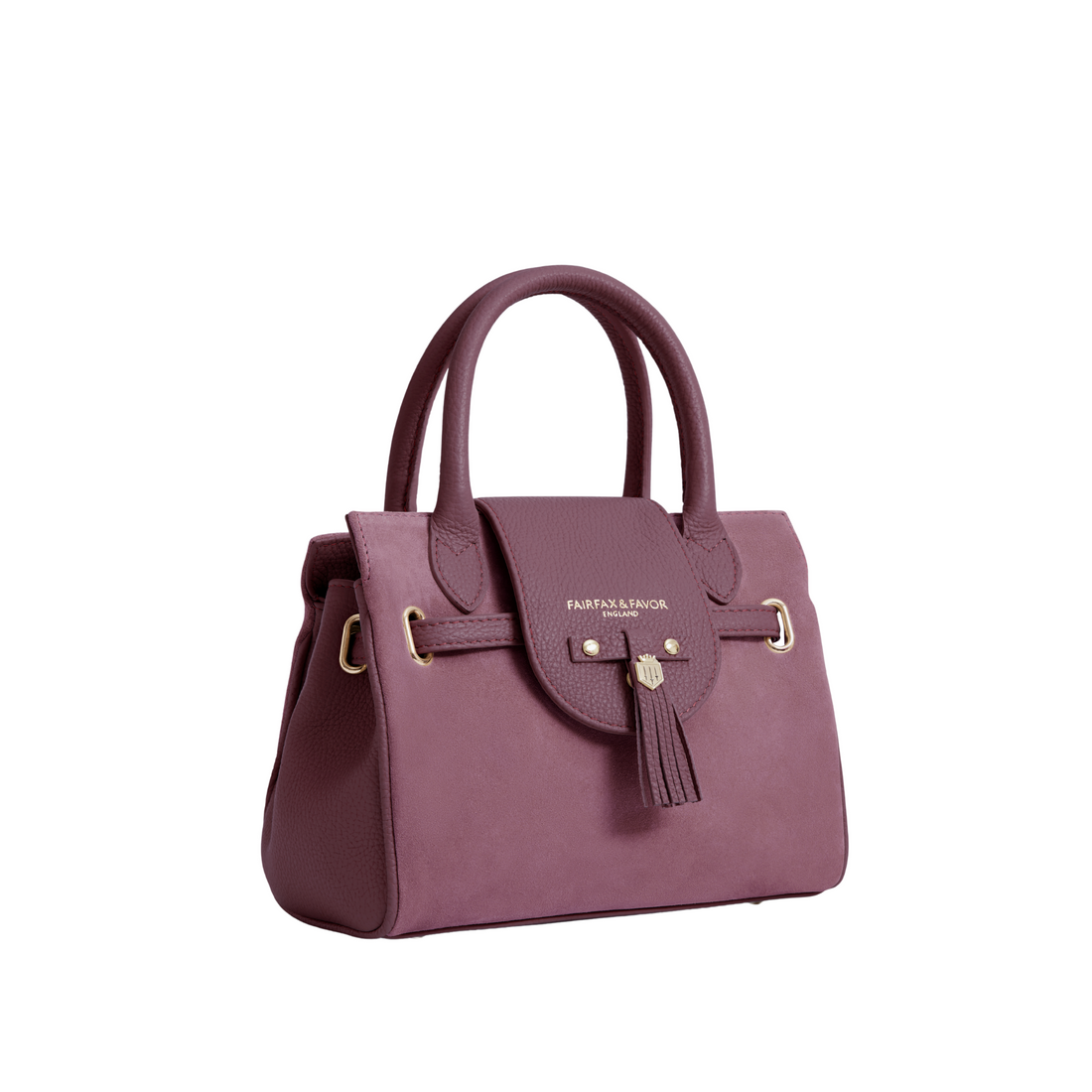 Mini Windsor Handbag Heather Suede