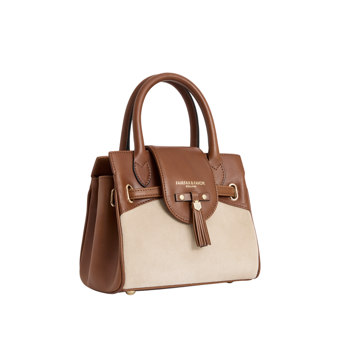 Mini Windsor Handbag Tan/Stone Leather