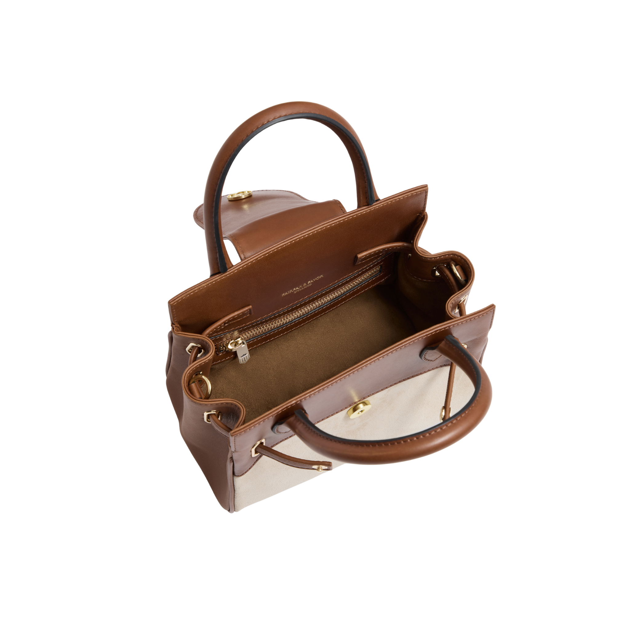 Mini Windsor Handbag Tan/Stone Leather