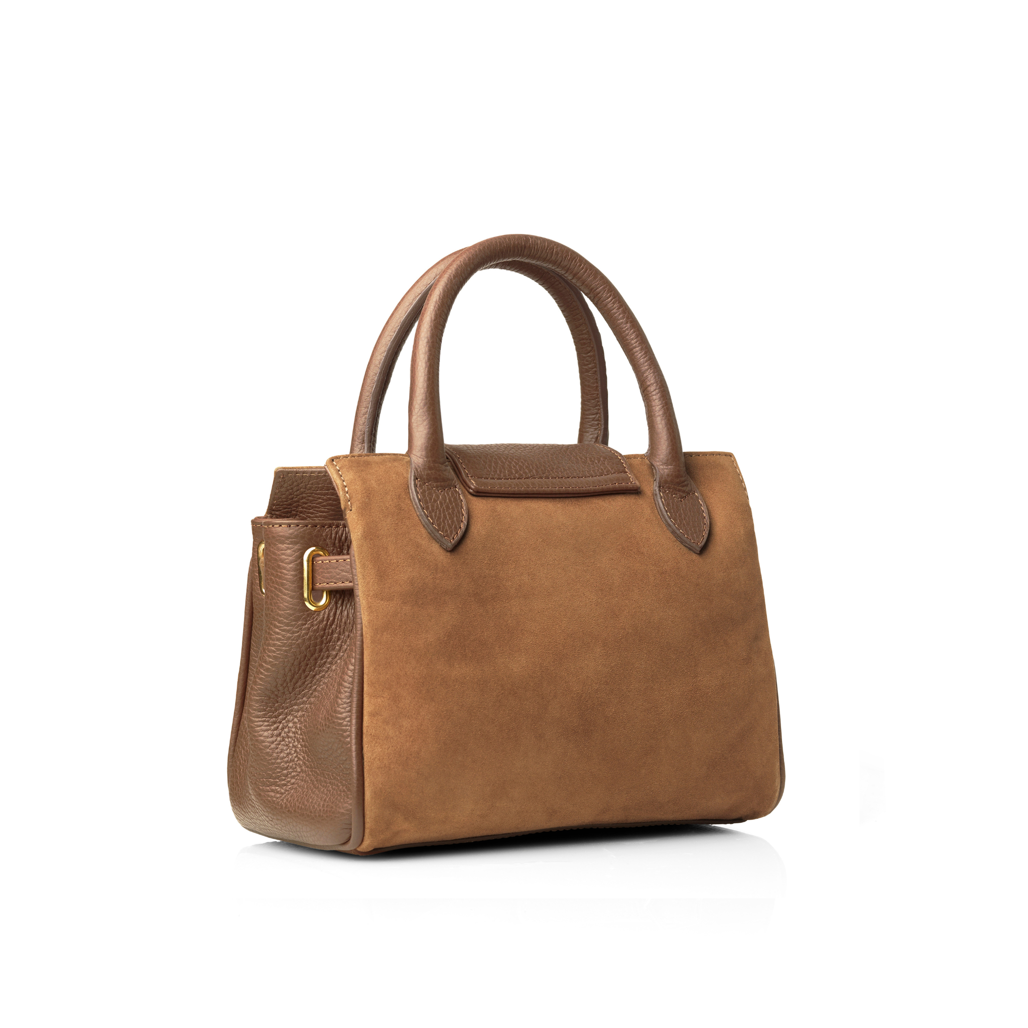 Mini Windsor Handbag Tan Suede