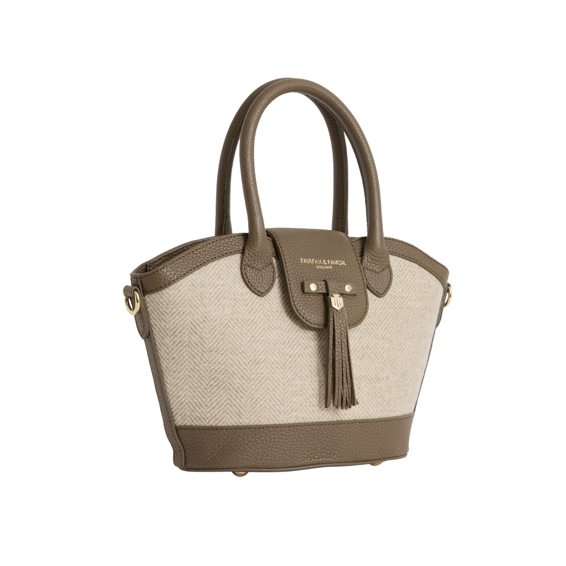 Mini Windsor Tote Herringbone Fawn